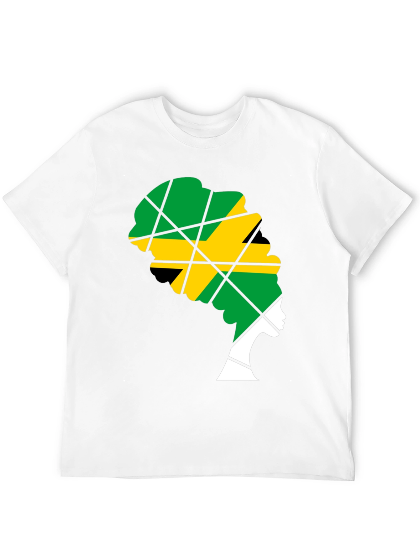 Jamaican Flag Woman T-Shirt