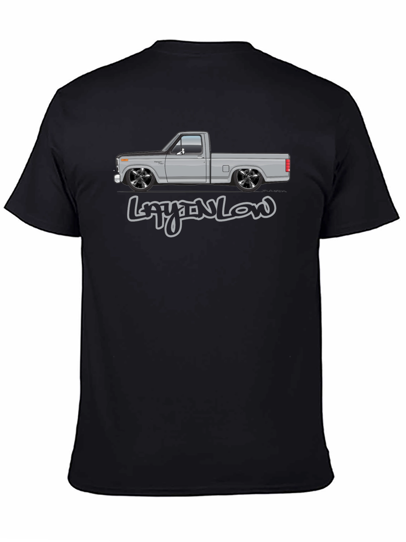 LaynLow Truck Graphic Tee - Black