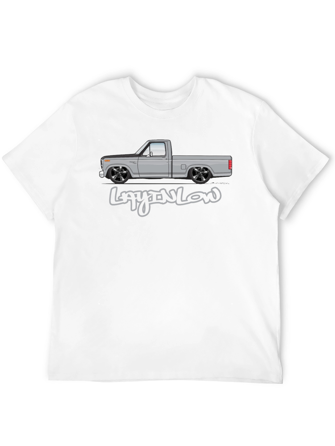 LaynLow Truck Graphic Tee - Black