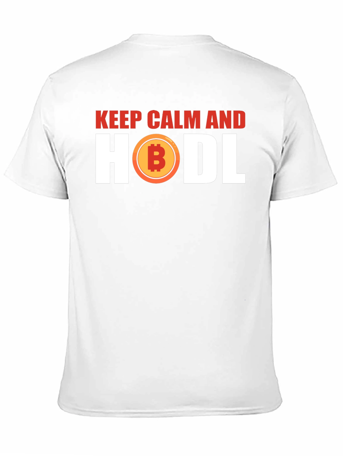 Keep Calm and HODL Bitcoin Graphic T-Shirt
