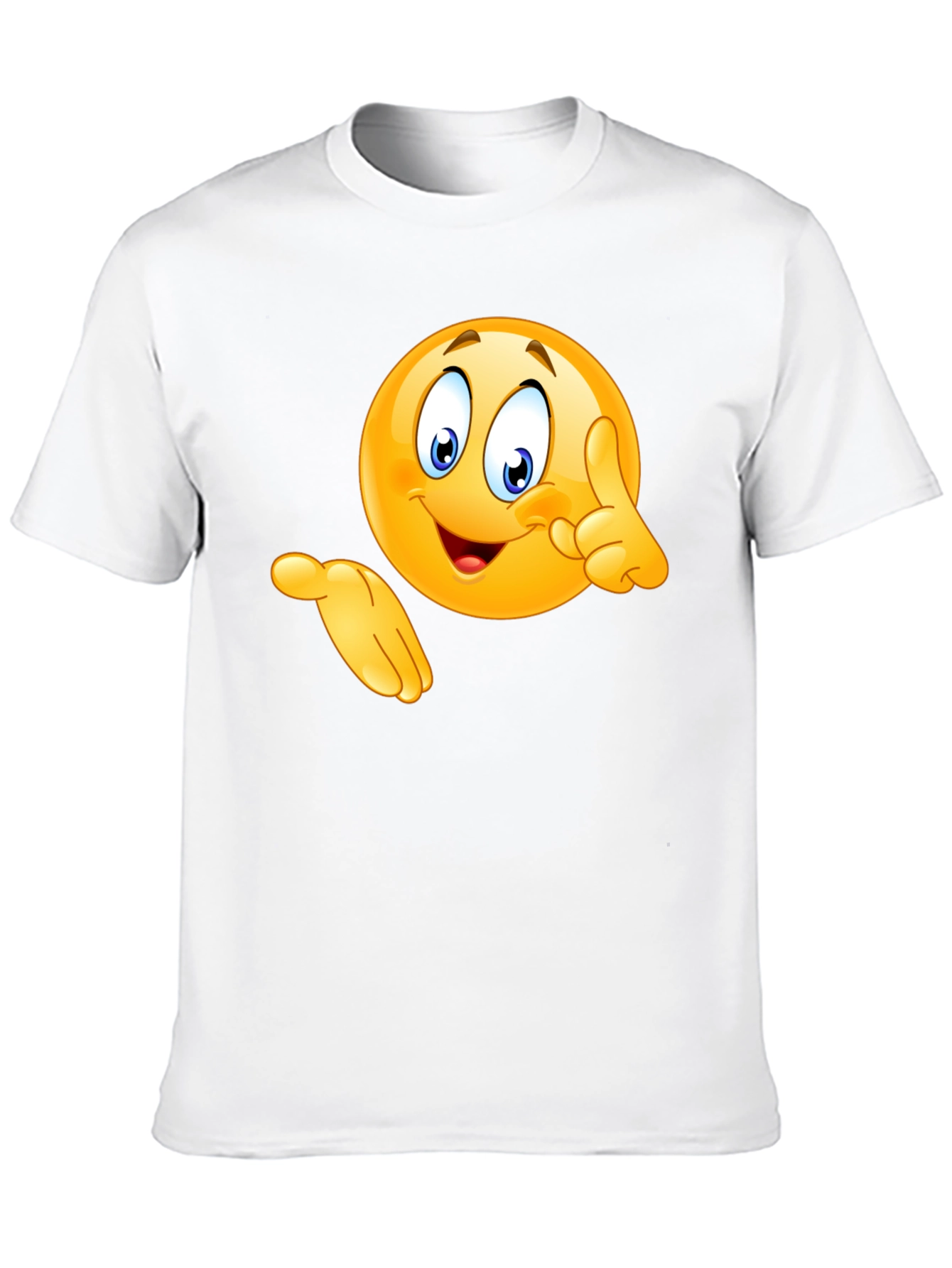 Emoji Graphic Black T-Shirt - Fun & Casual