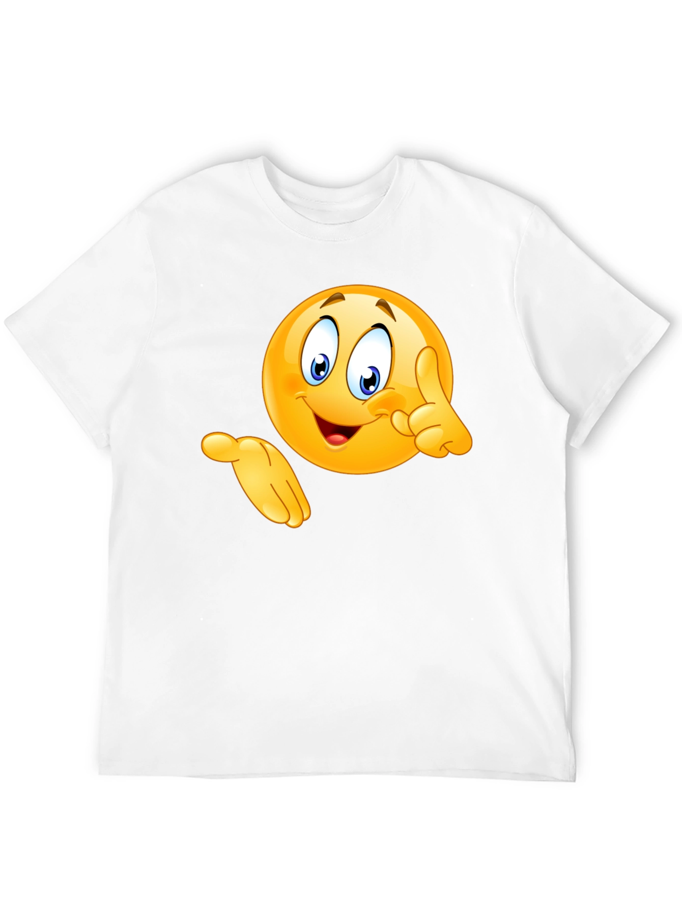 Emoji Graphic Black T-Shirt - Fun & Casual