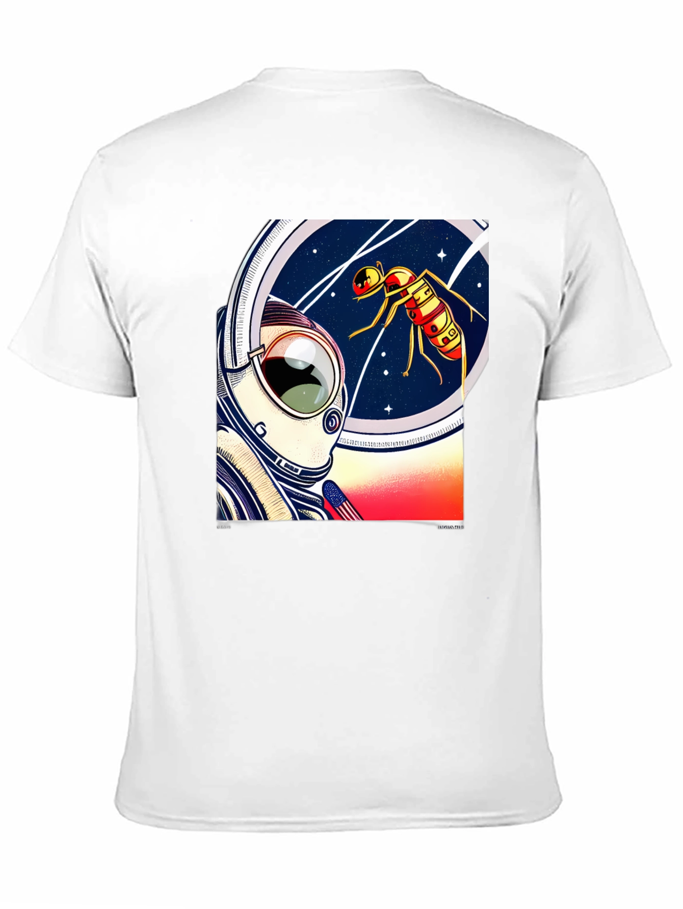 Astronaut & Space Ant Graphic Tee