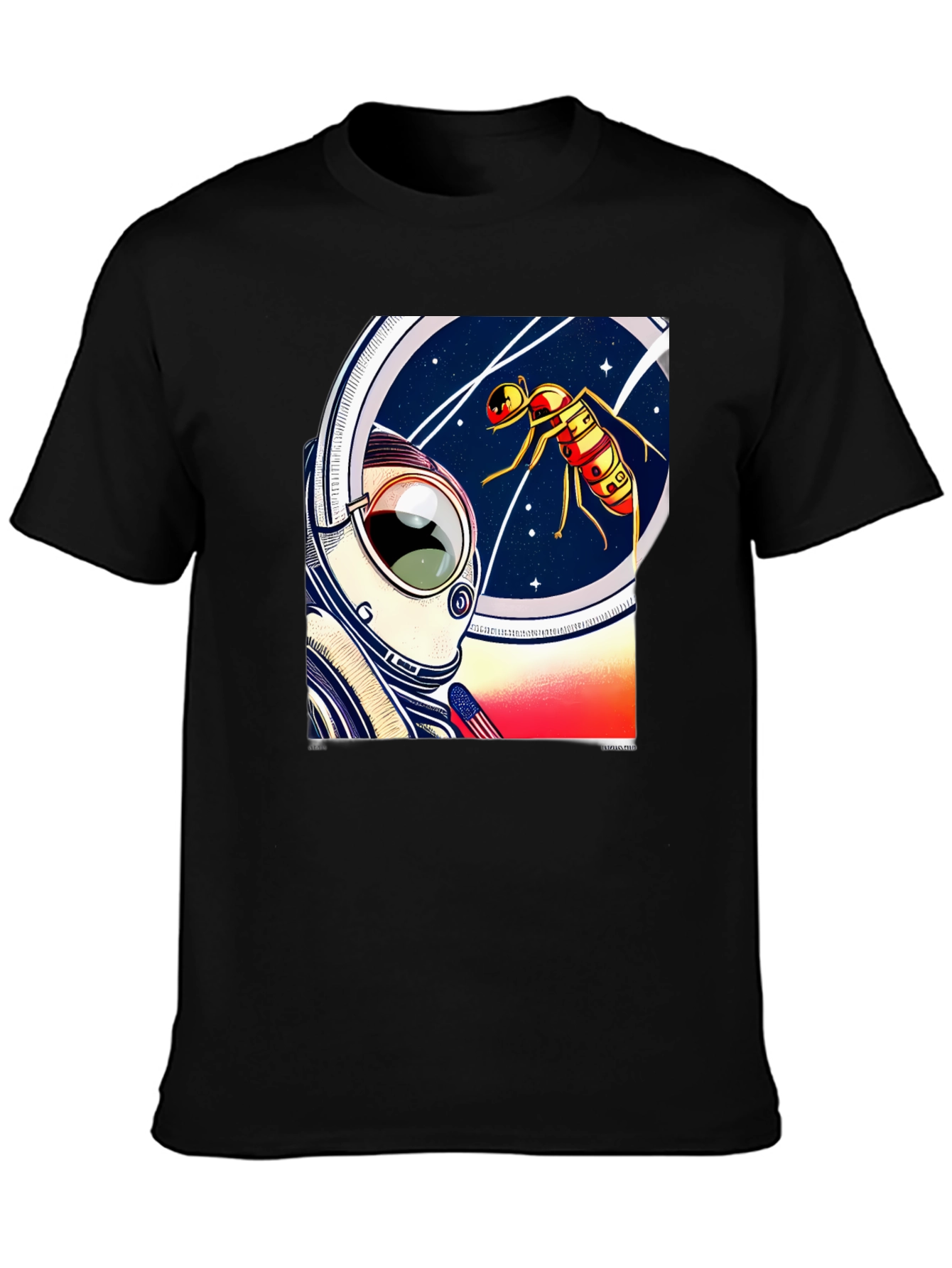 Astronaut & Space Ant Graphic Tee