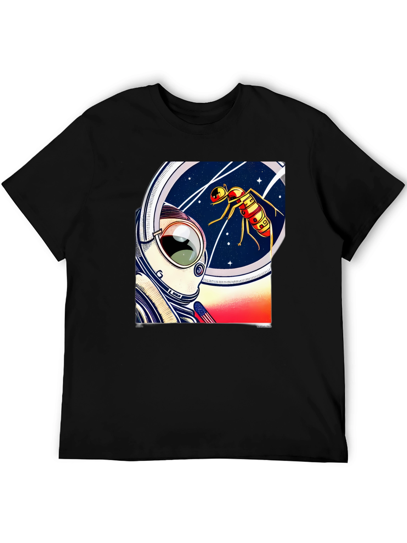 Astronaut & Space Ant Graphic Tee