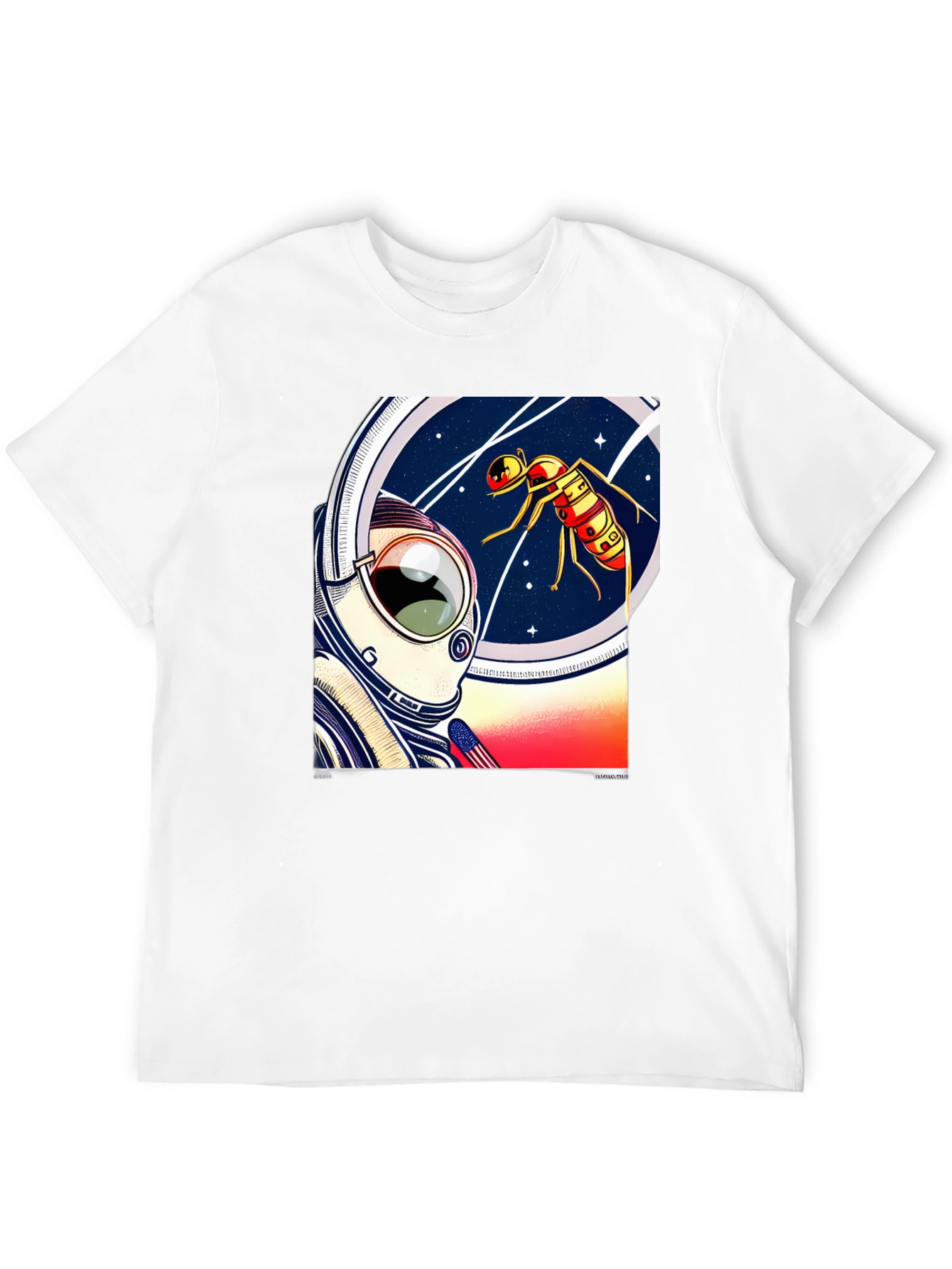 Astronaut & Space Ant Graphic Tee