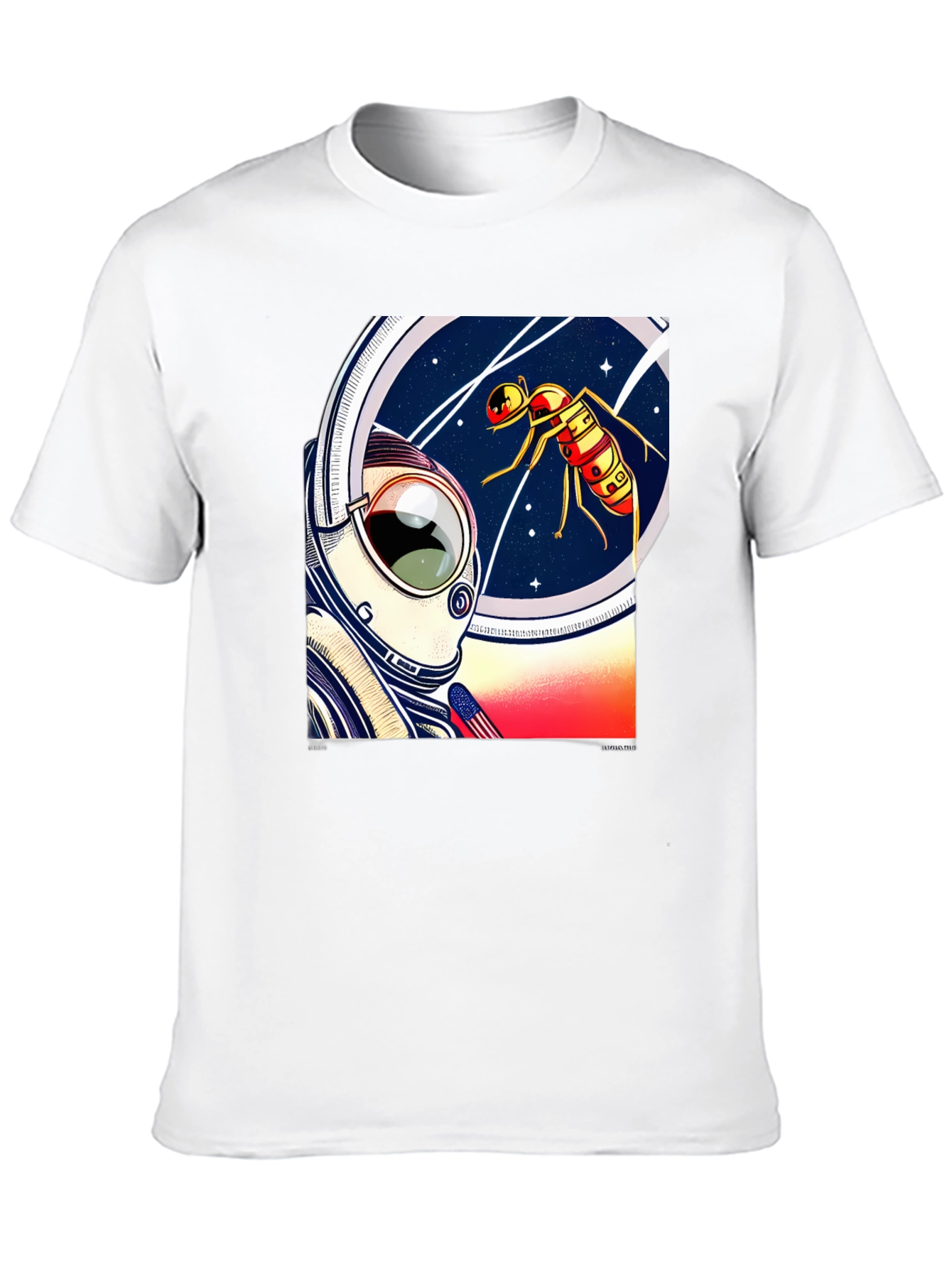 Astronaut & Space Ant Graphic Tee