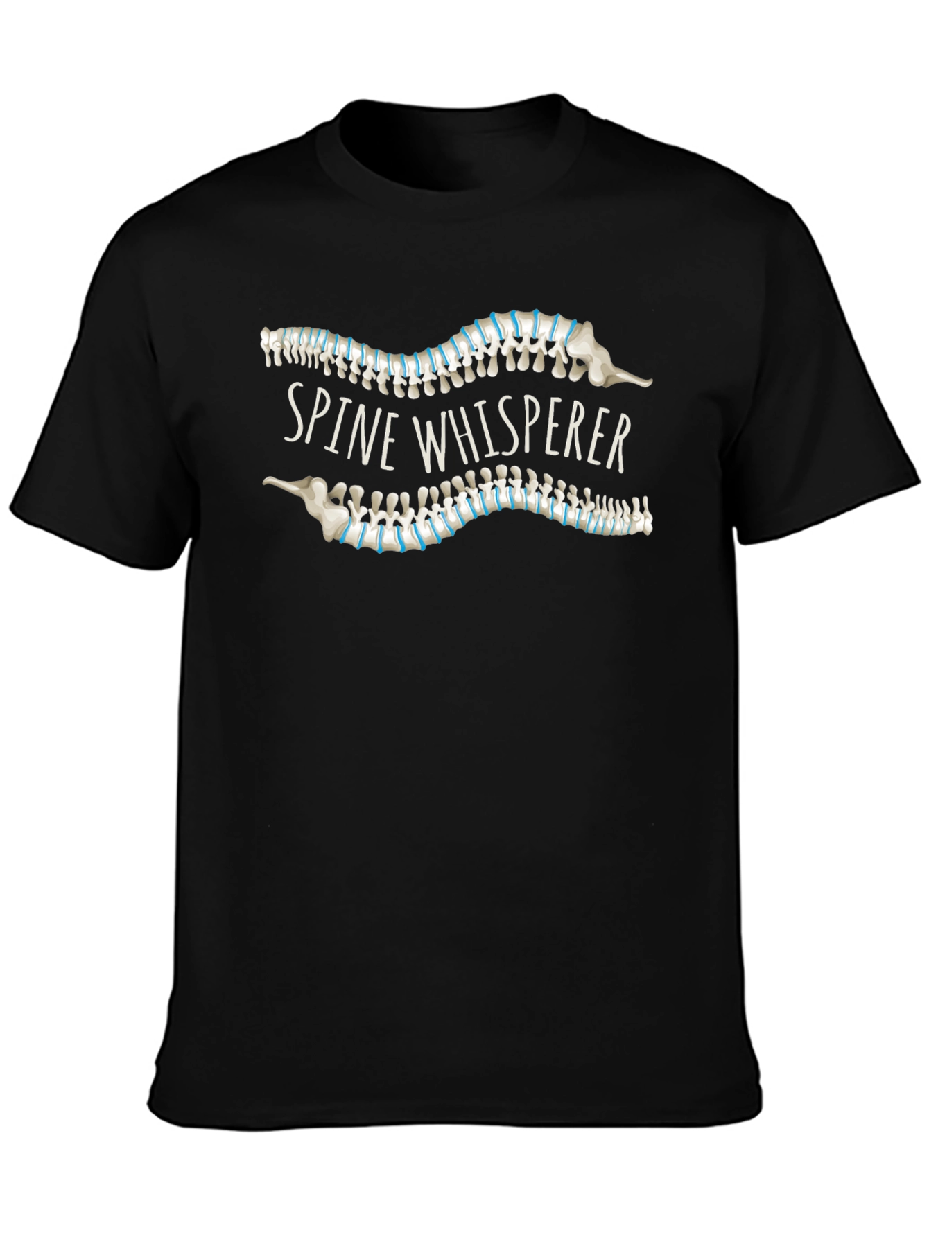 Spine Whisperer Graphic Tee - Chiropractic Humor Shirt