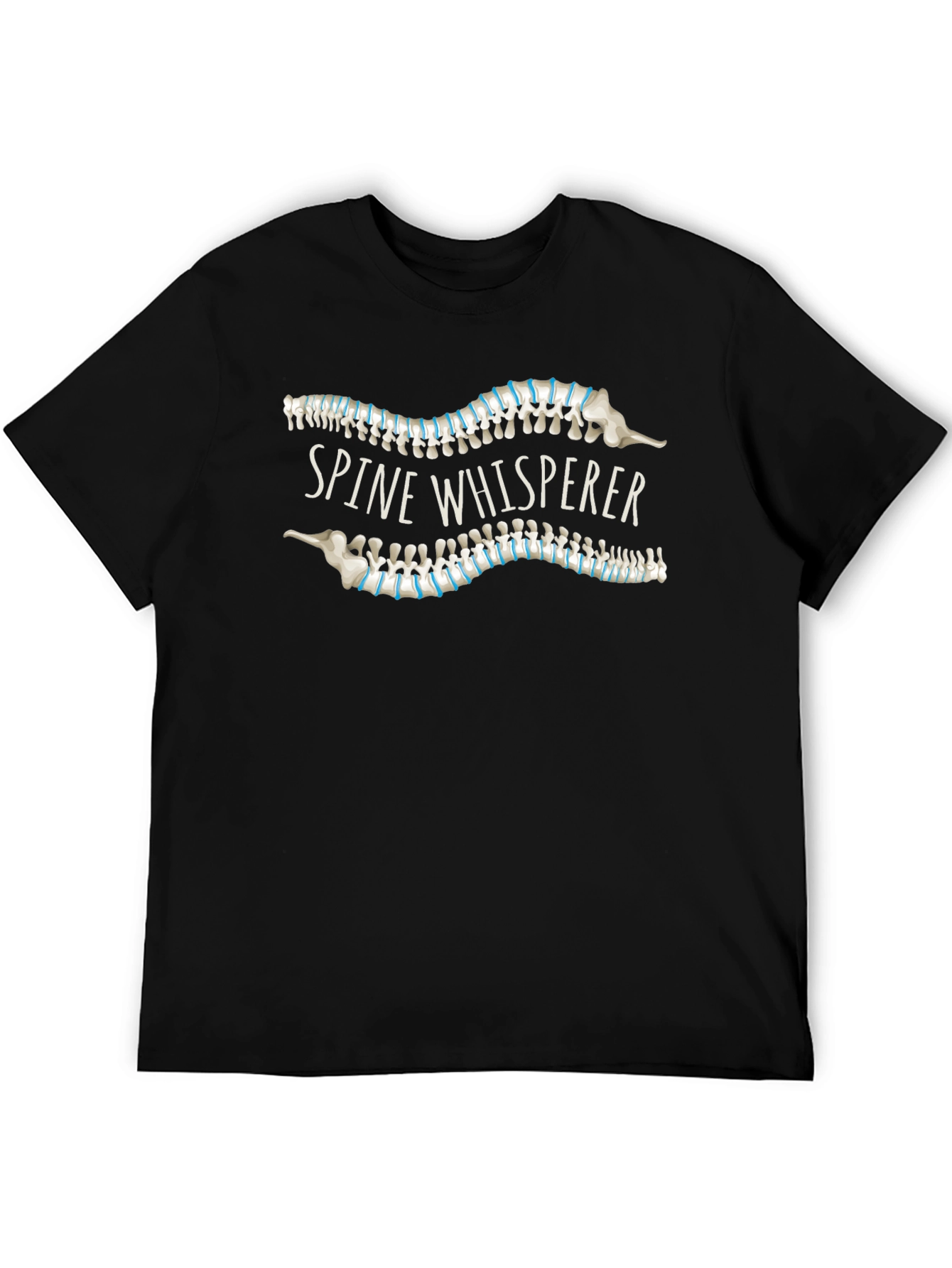 Spine Whisperer Graphic Tee - Chiropractic Humor Shirt