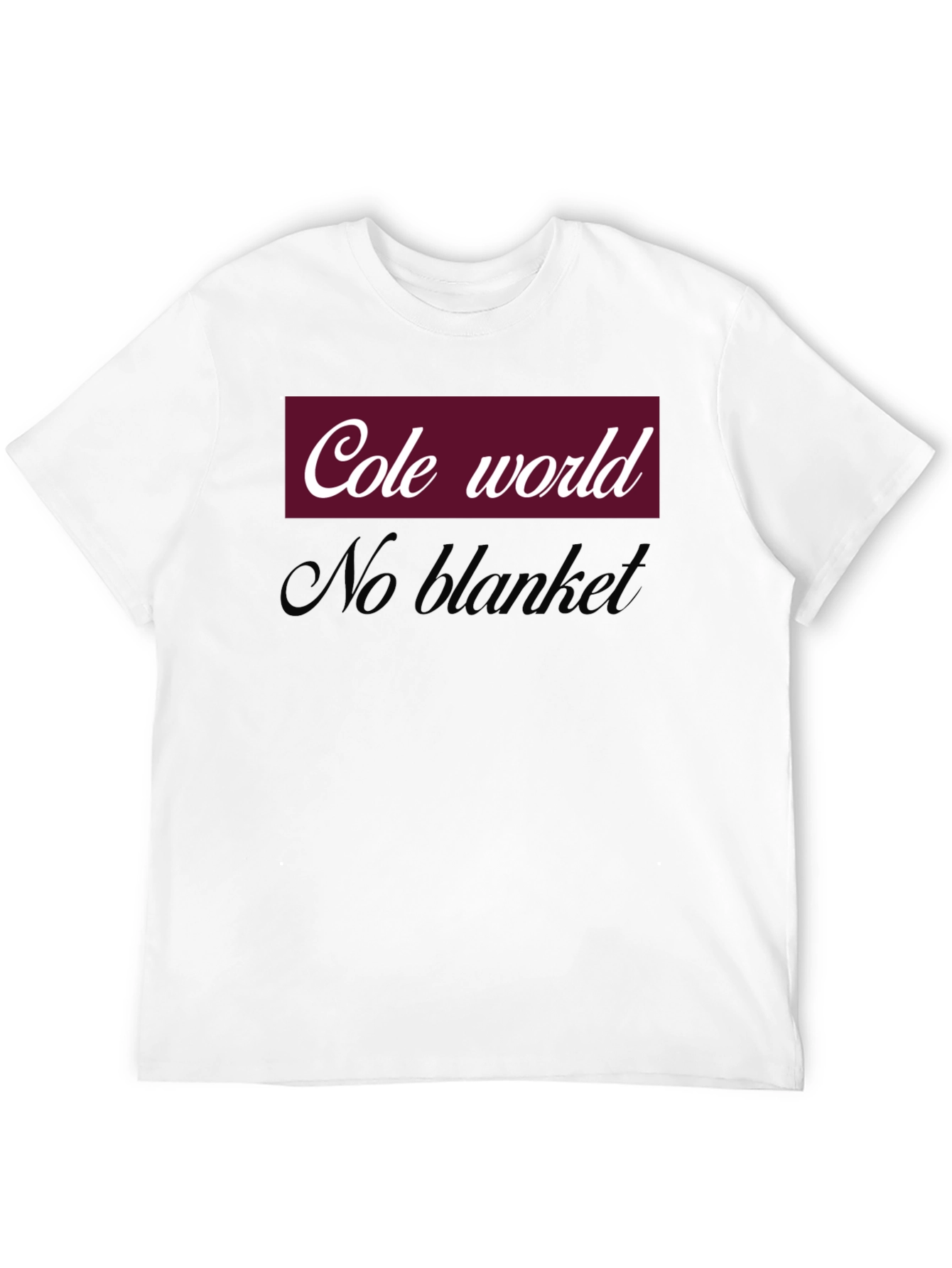 Cole World No Blanket Graphic T-Shirt