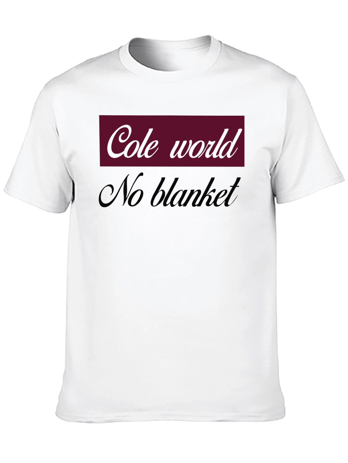 Cole World No Blanket Graphic T-Shirt