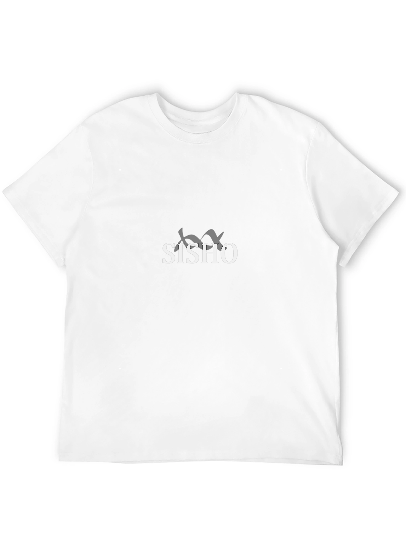 SISHO Black T-Shirt - Stylish Graphic Tee