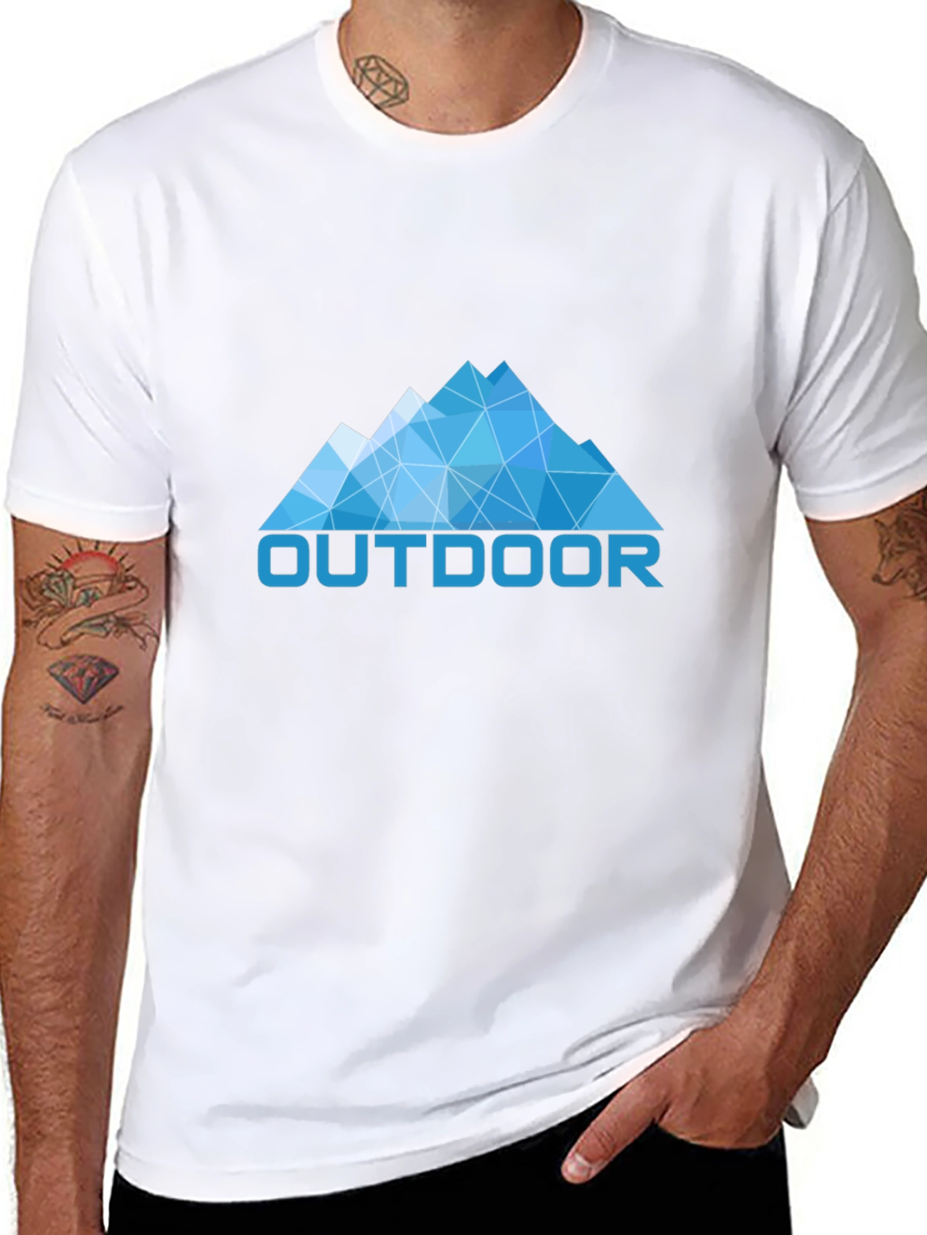 Outdoor Adventure Black T-Shirt