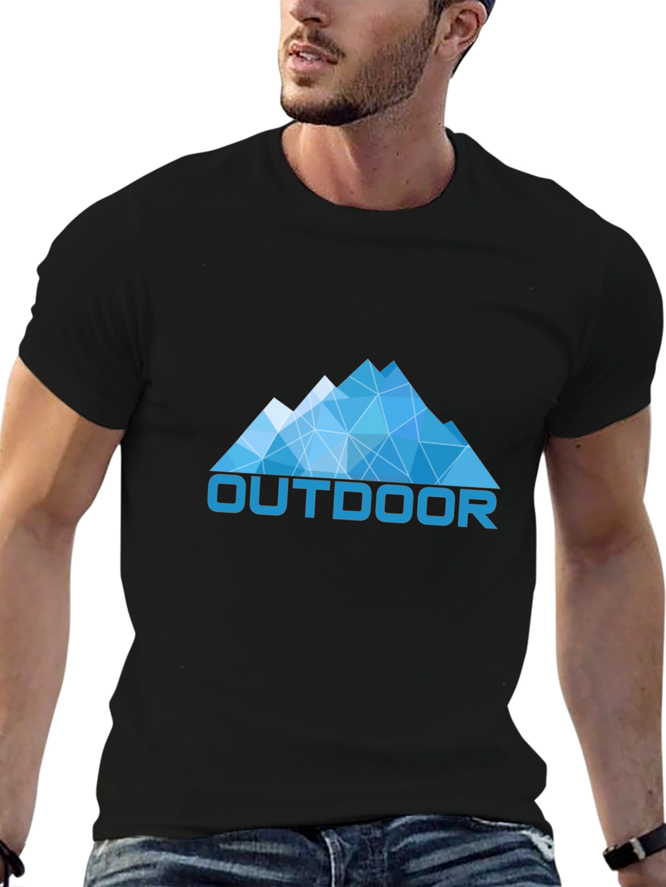Outdoor Adventure Black T-Shirt
