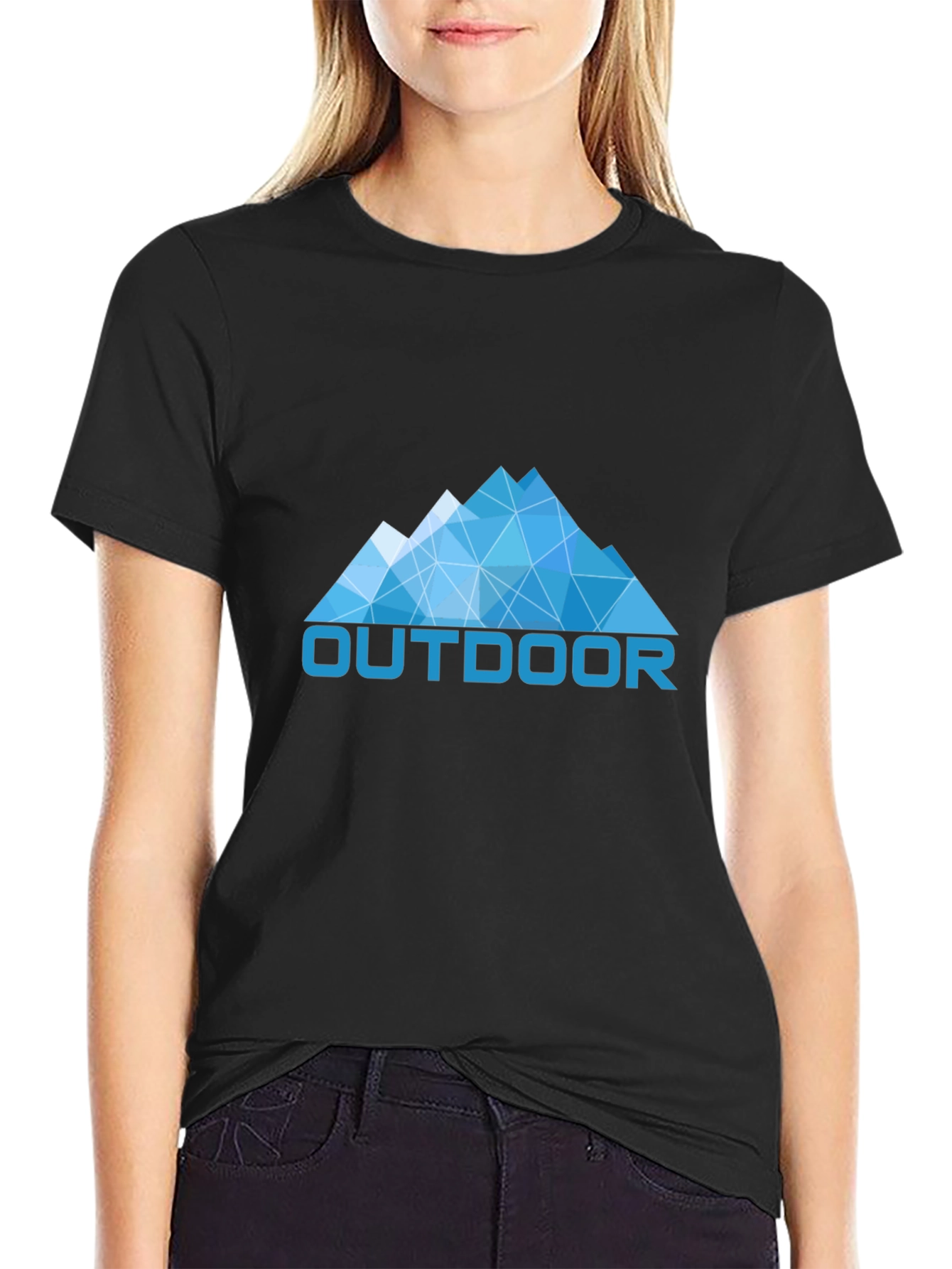 Outdoor Adventure Black T-Shirt