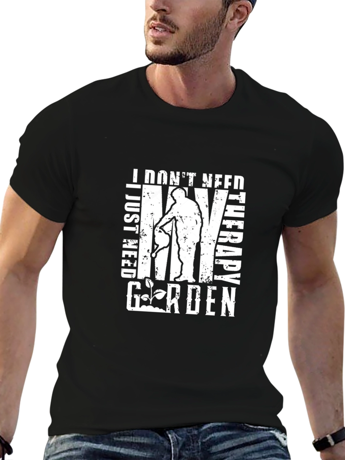 Gardening Therapy Graphic T-Shirt