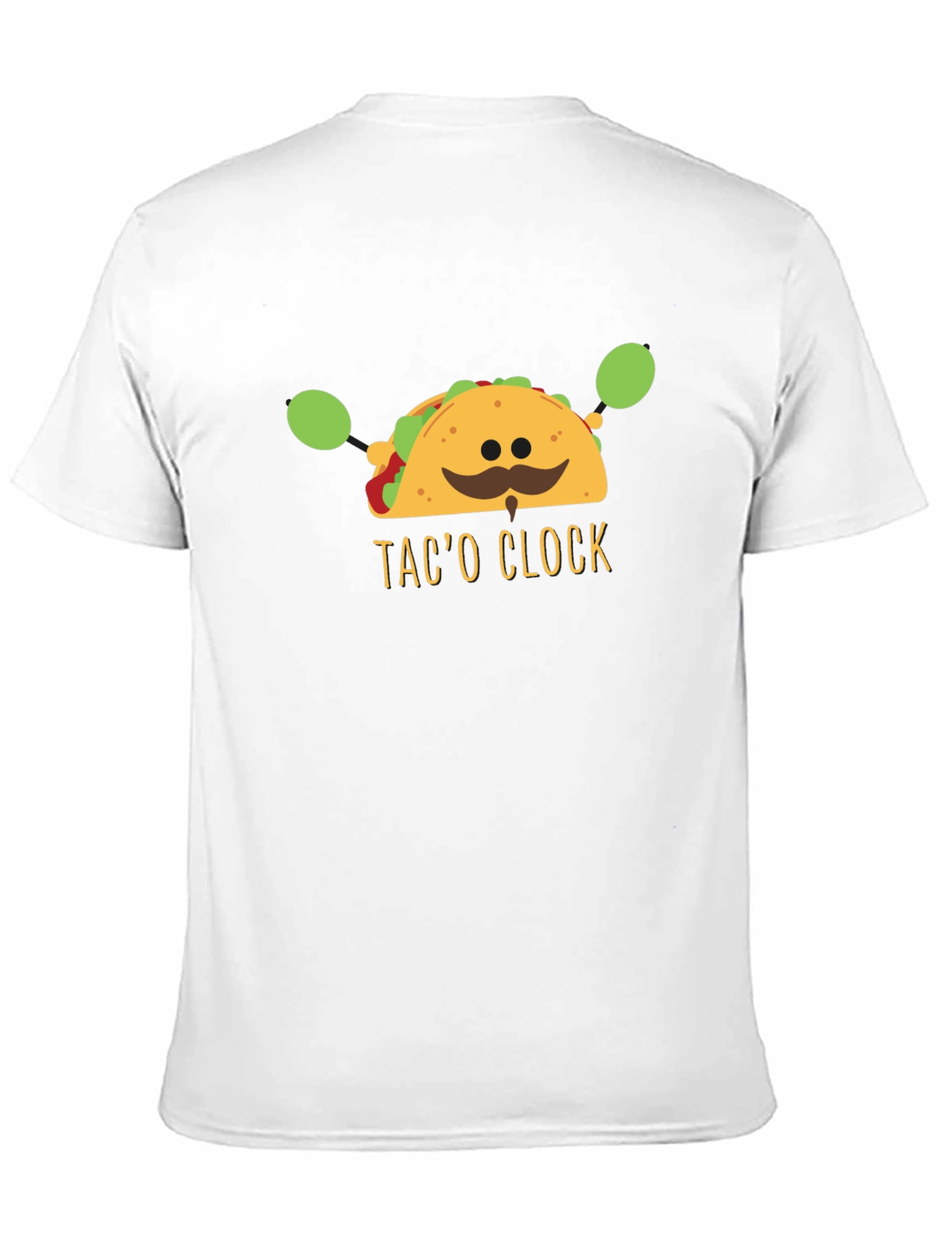 Taco OClock Graphic T-Shirt - Funny Foodie Tee