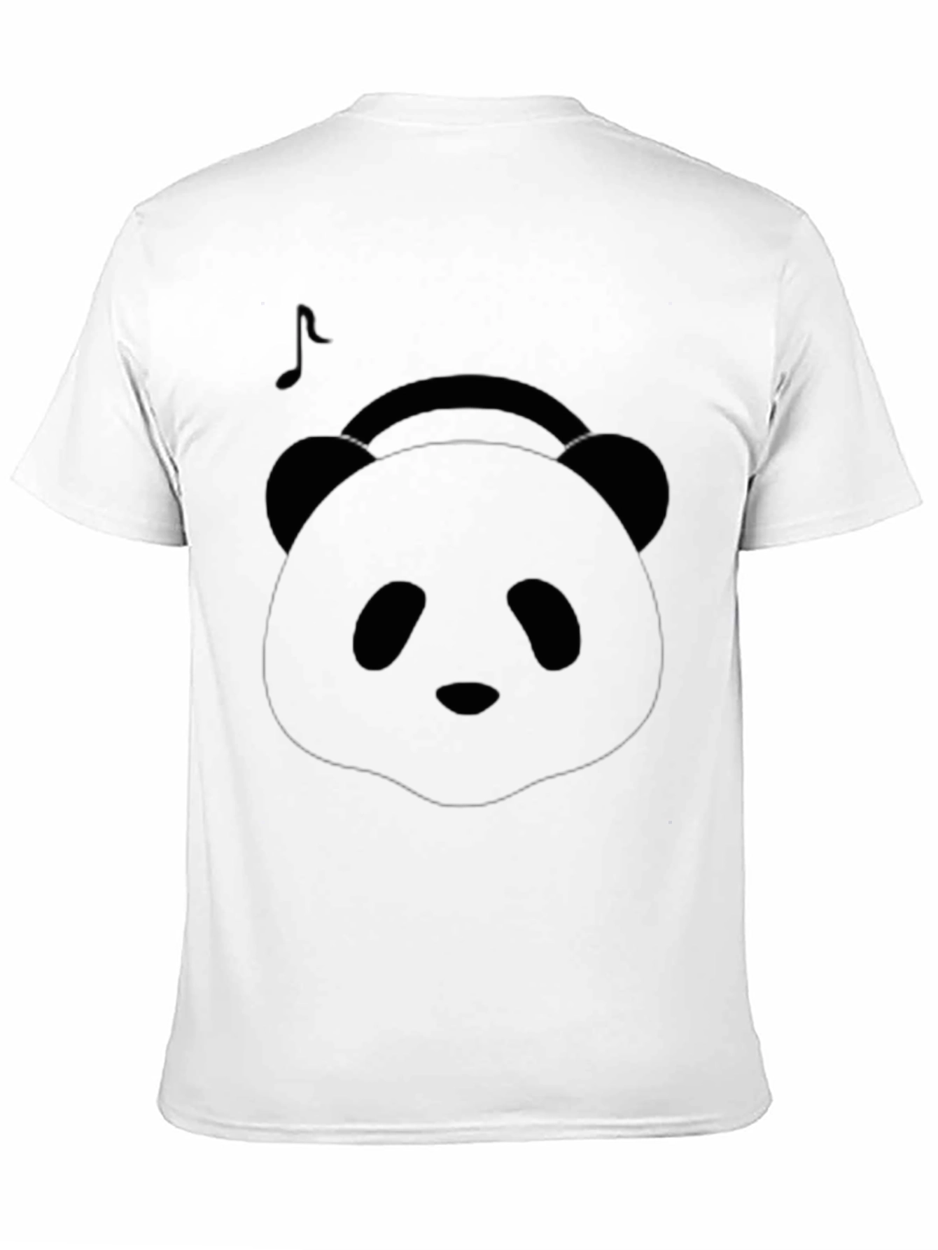 Panda DJ Black T-Shirt
