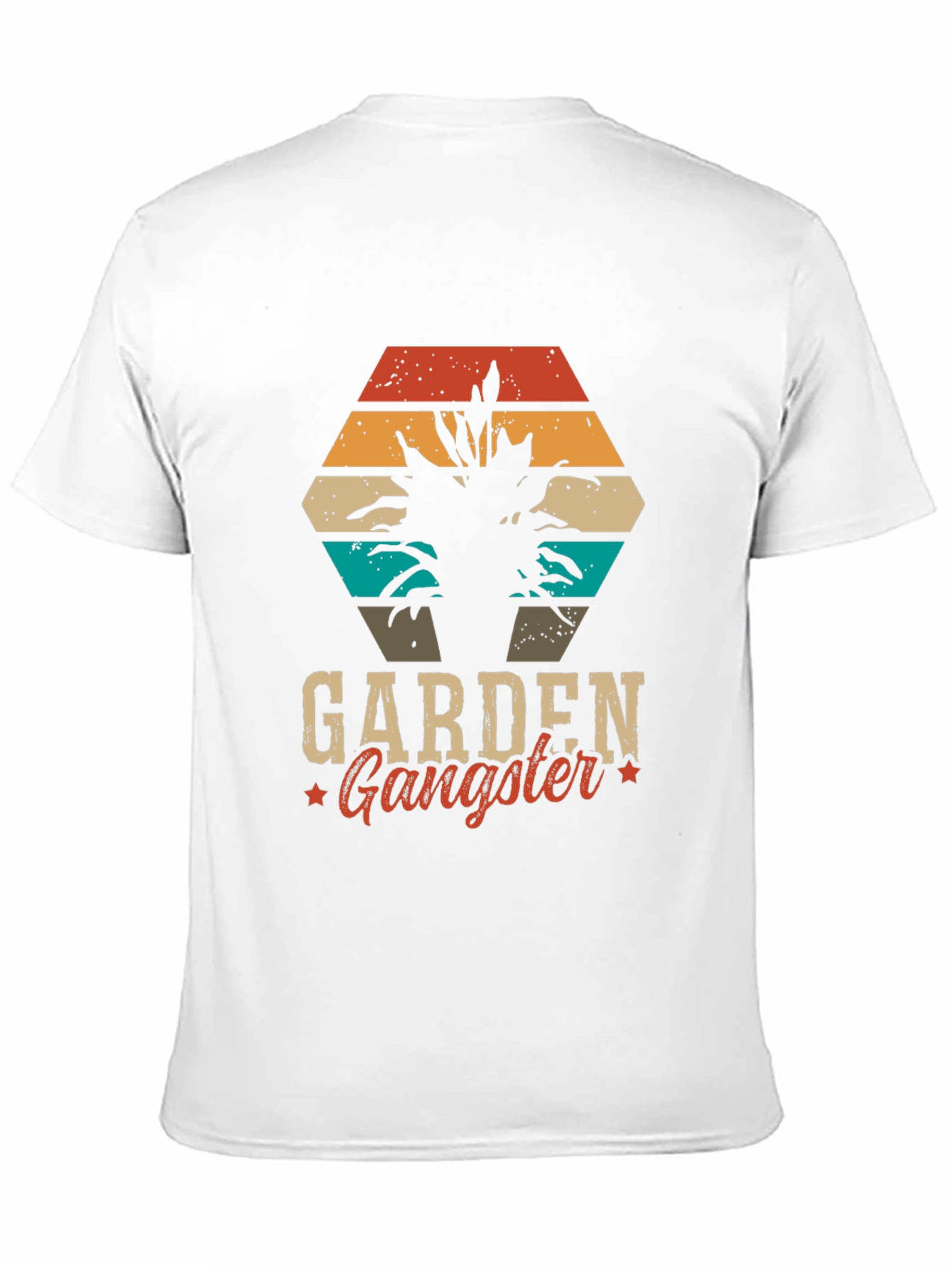 Garden Gangster Graphic Tee - Black T-Shirt