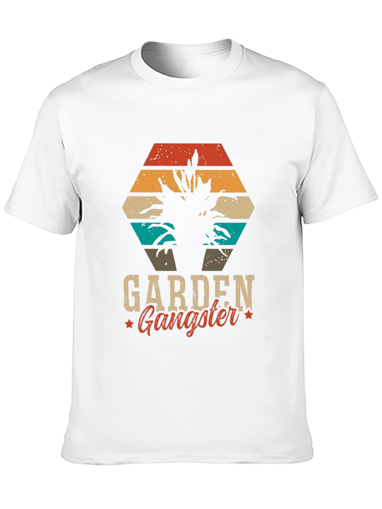 Garden Gangster Graphic Tee - Black T-Shirt