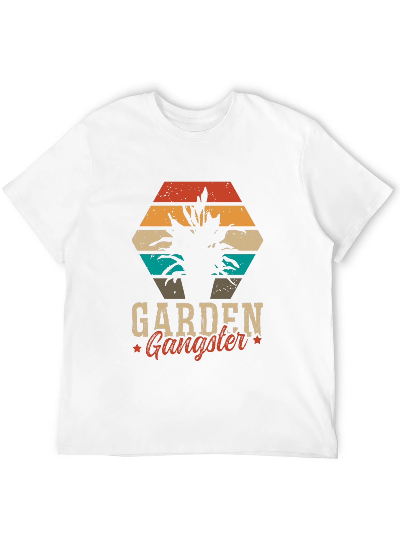 Garden Gangster Graphic Tee - Black T-Shirt