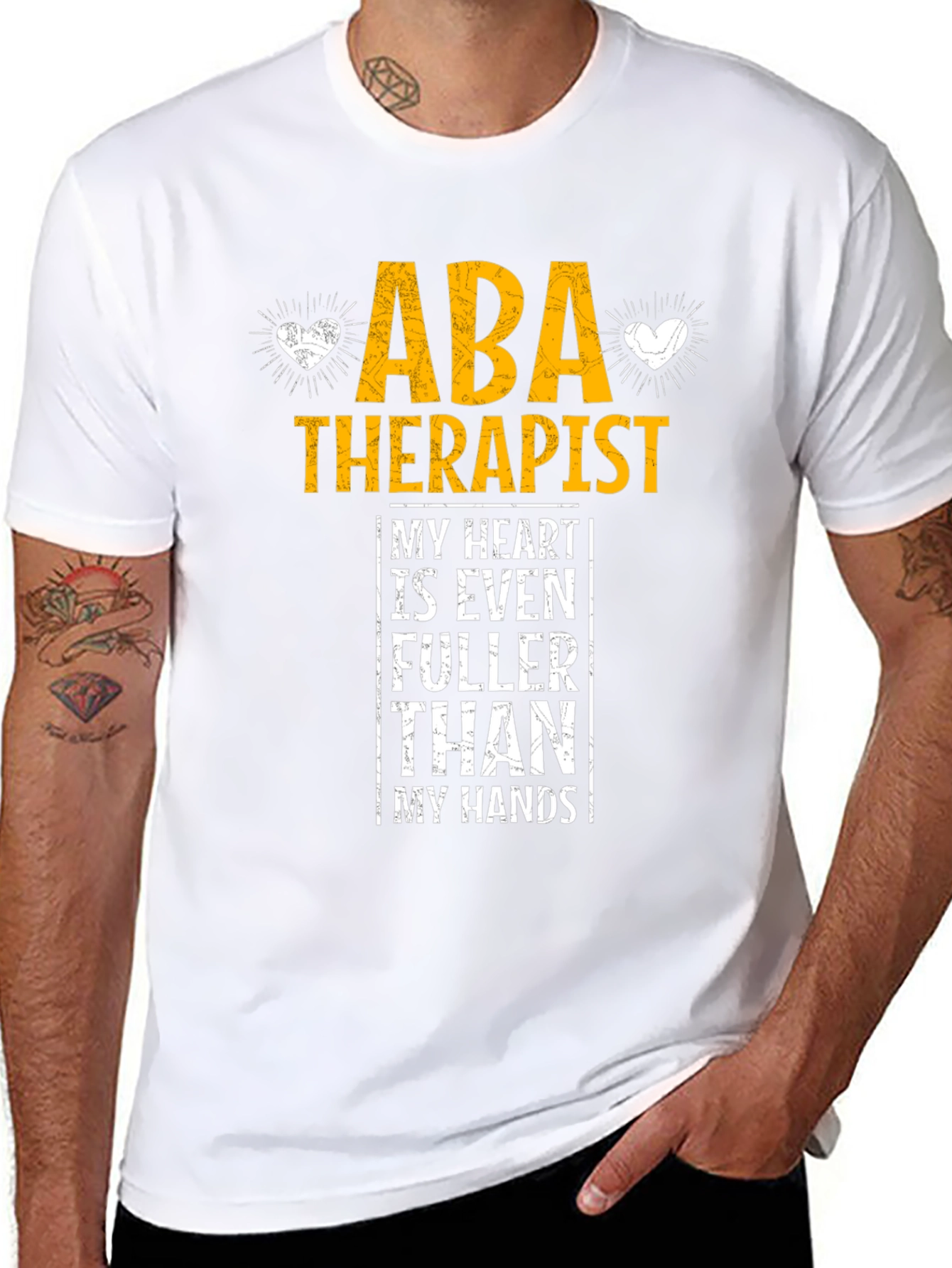 ABA Therapist Heart T-Shirt