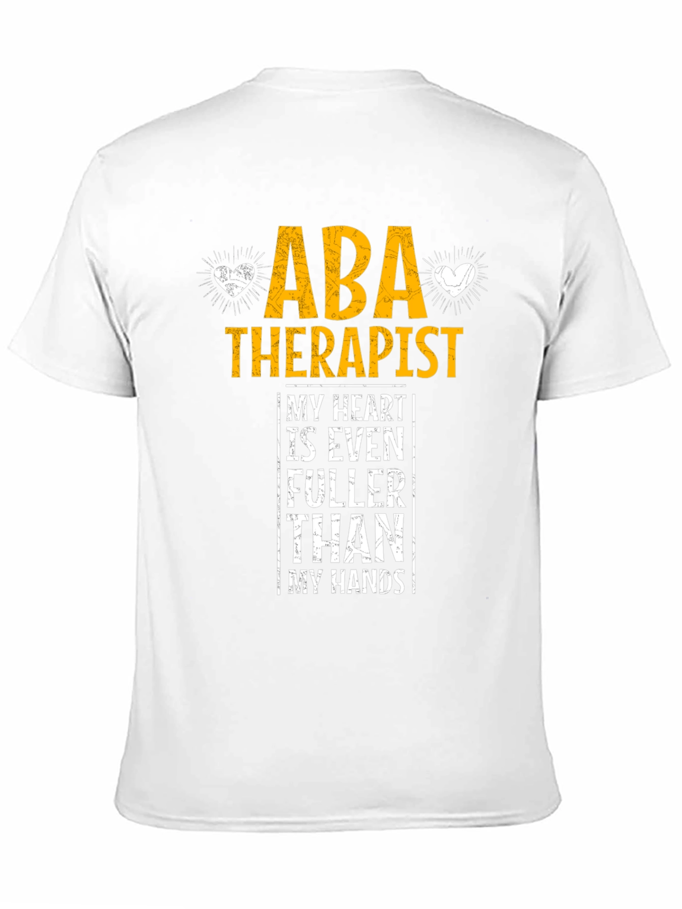ABA Therapist Heart T-Shirt