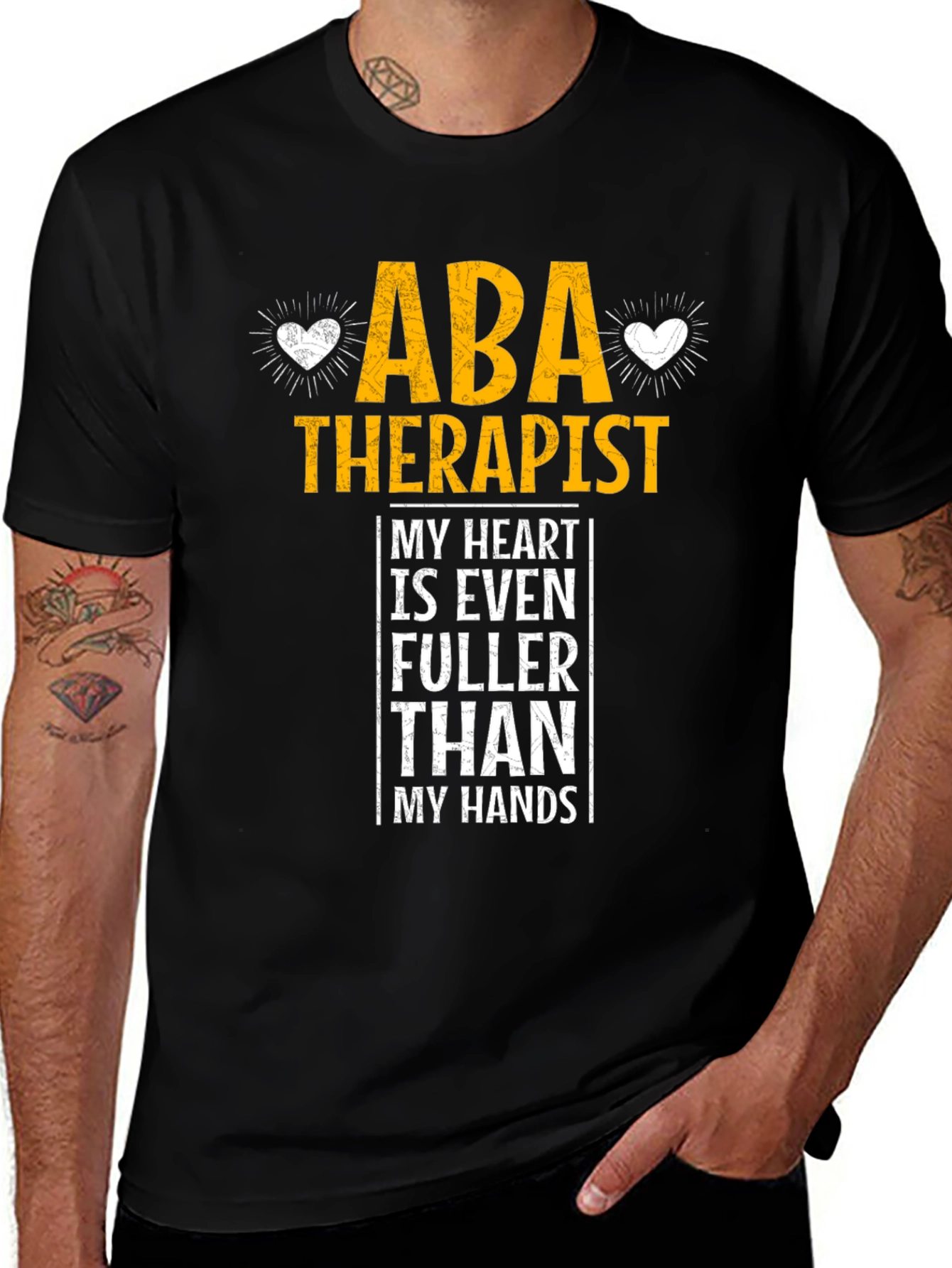 ABA Therapist Heart T-Shirt