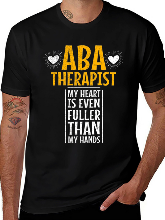 ABA Therapist Heart T-Shirt