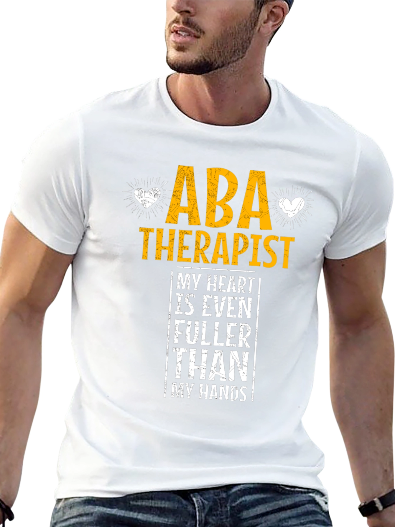 ABA Therapist Heart T-Shirt