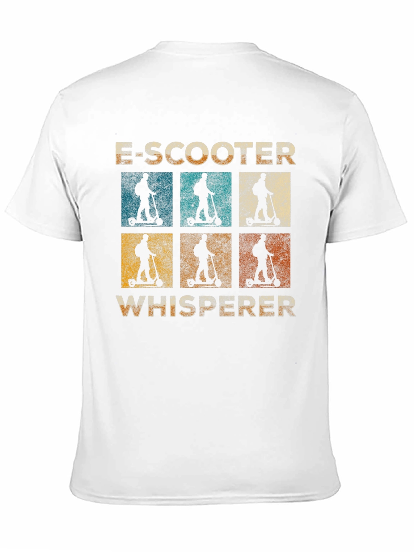 E-Scooter Whisperer Retro T-Shirt