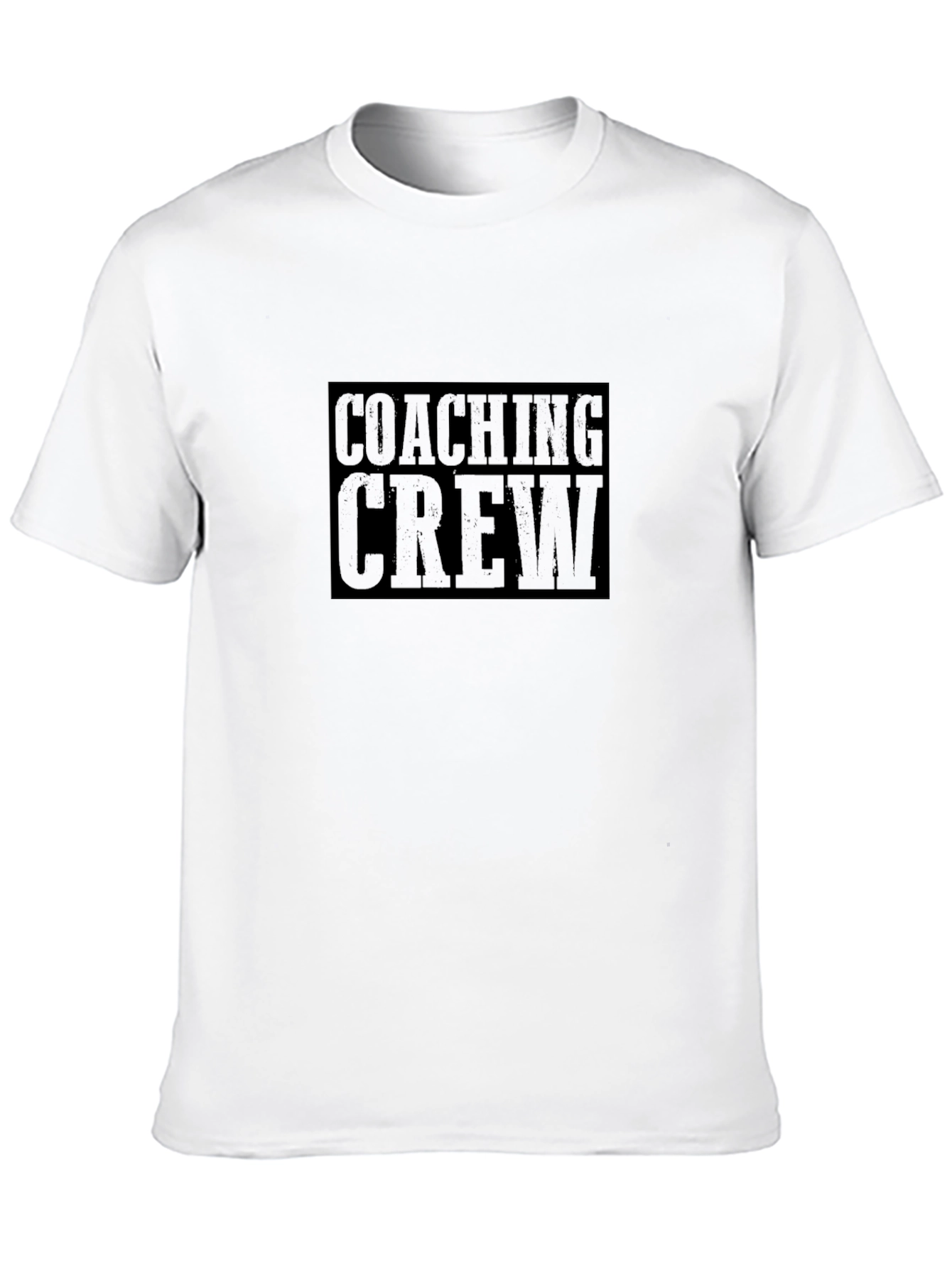 Coaching Crew Black T-Shirt