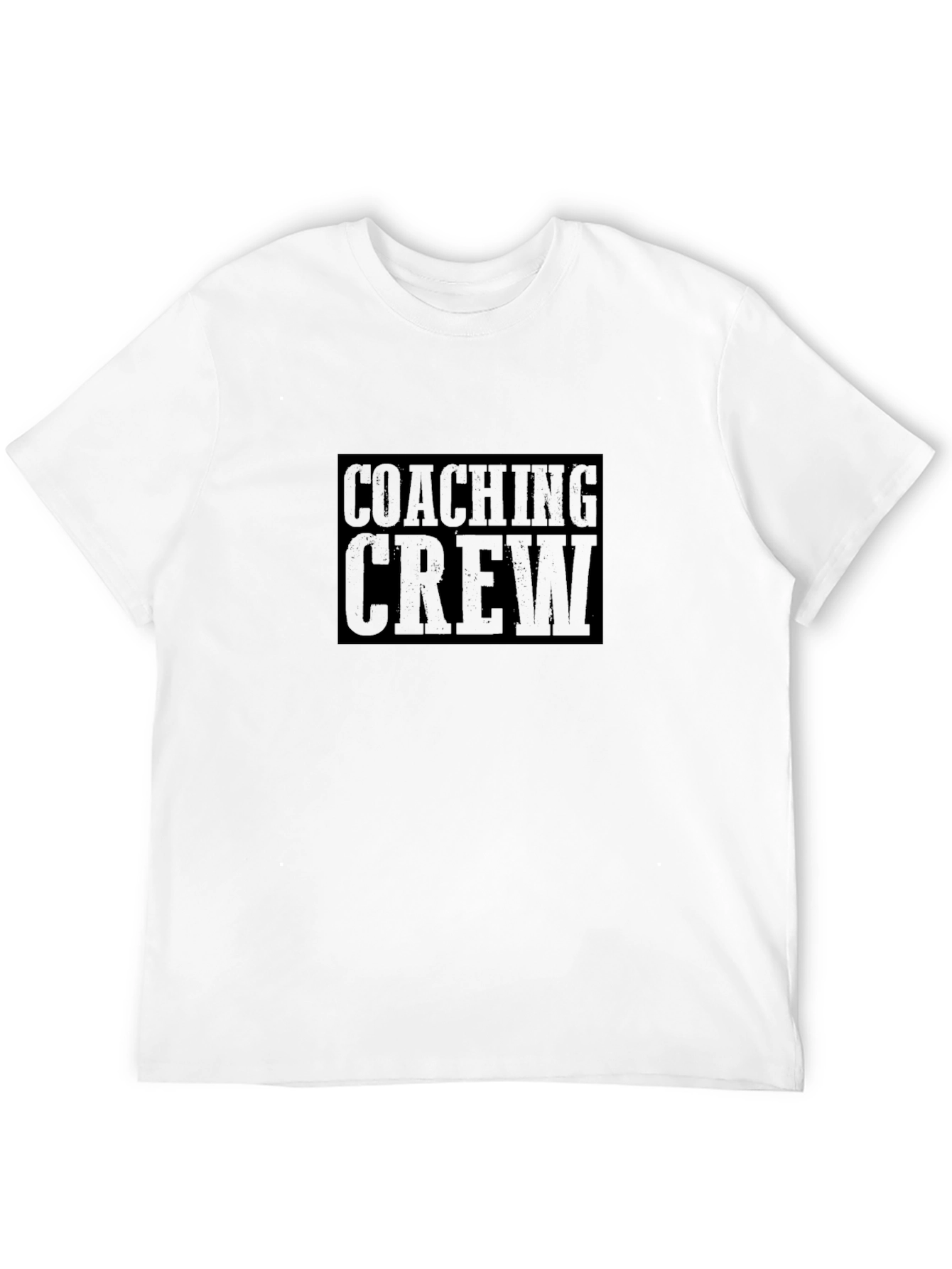 Coaching Crew Black T-Shirt