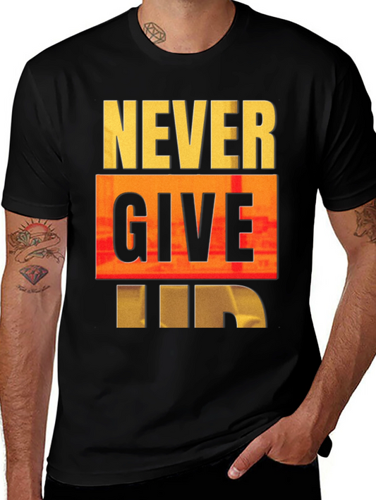 Never Give In Graphic Tee