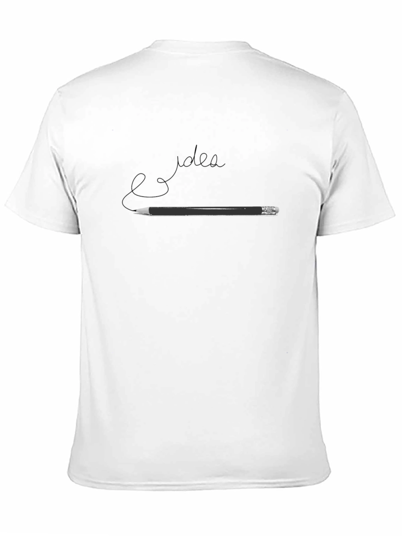 Idea Pencil Graphic Tee - Creative Inspiration