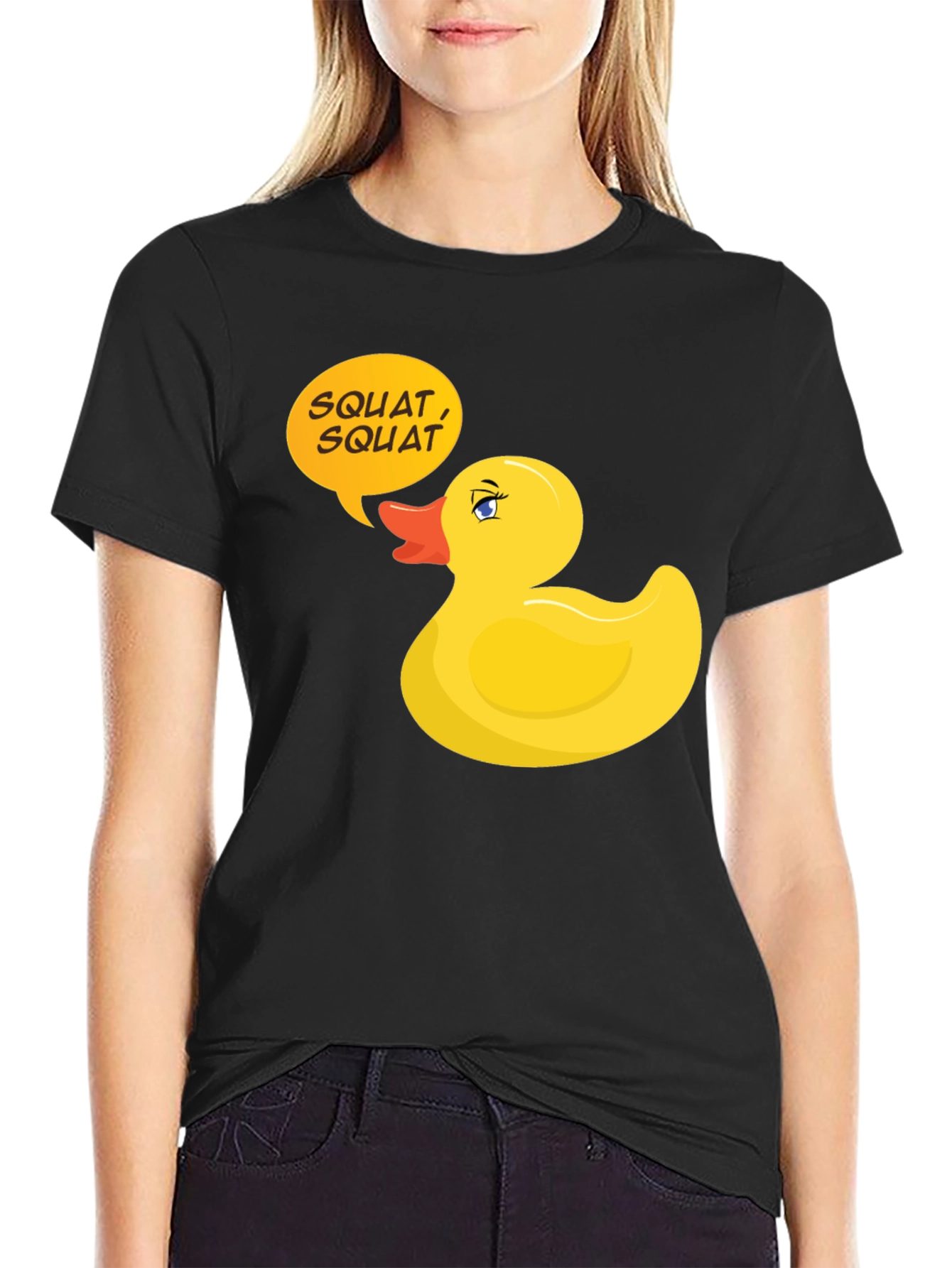 Squat Duck Graphic Tee