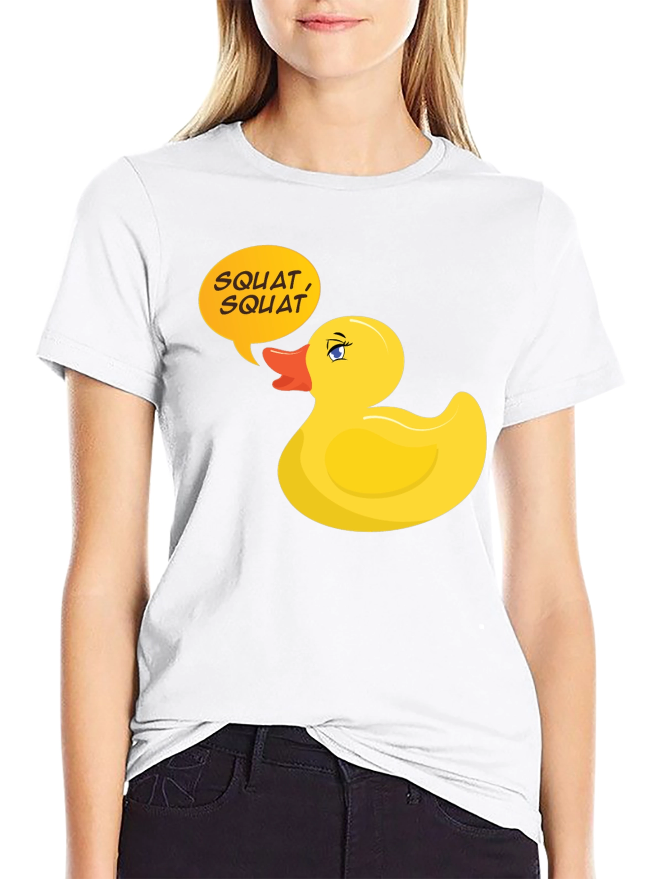 Squat Duck Graphic Tee