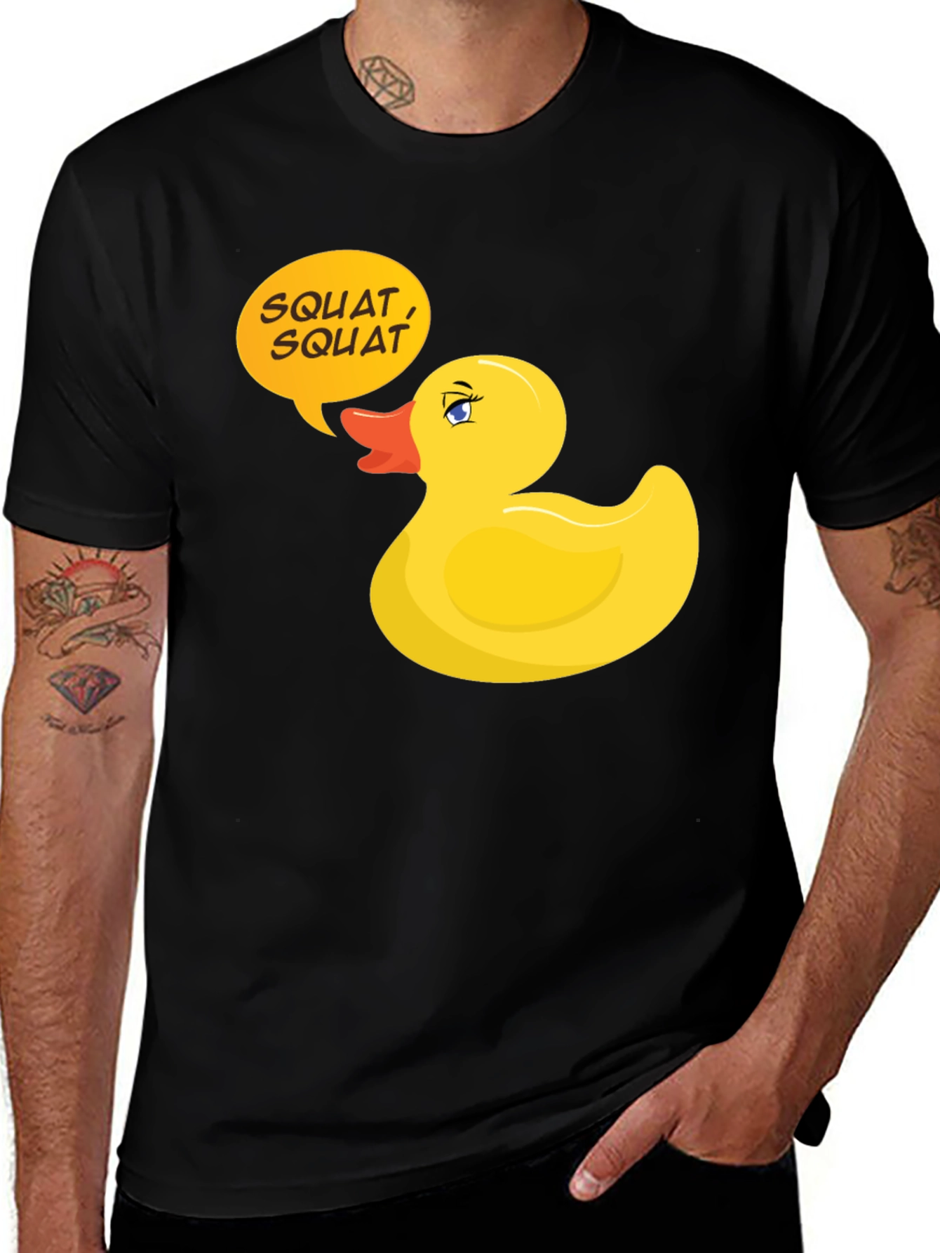 Squat Duck Graphic Tee