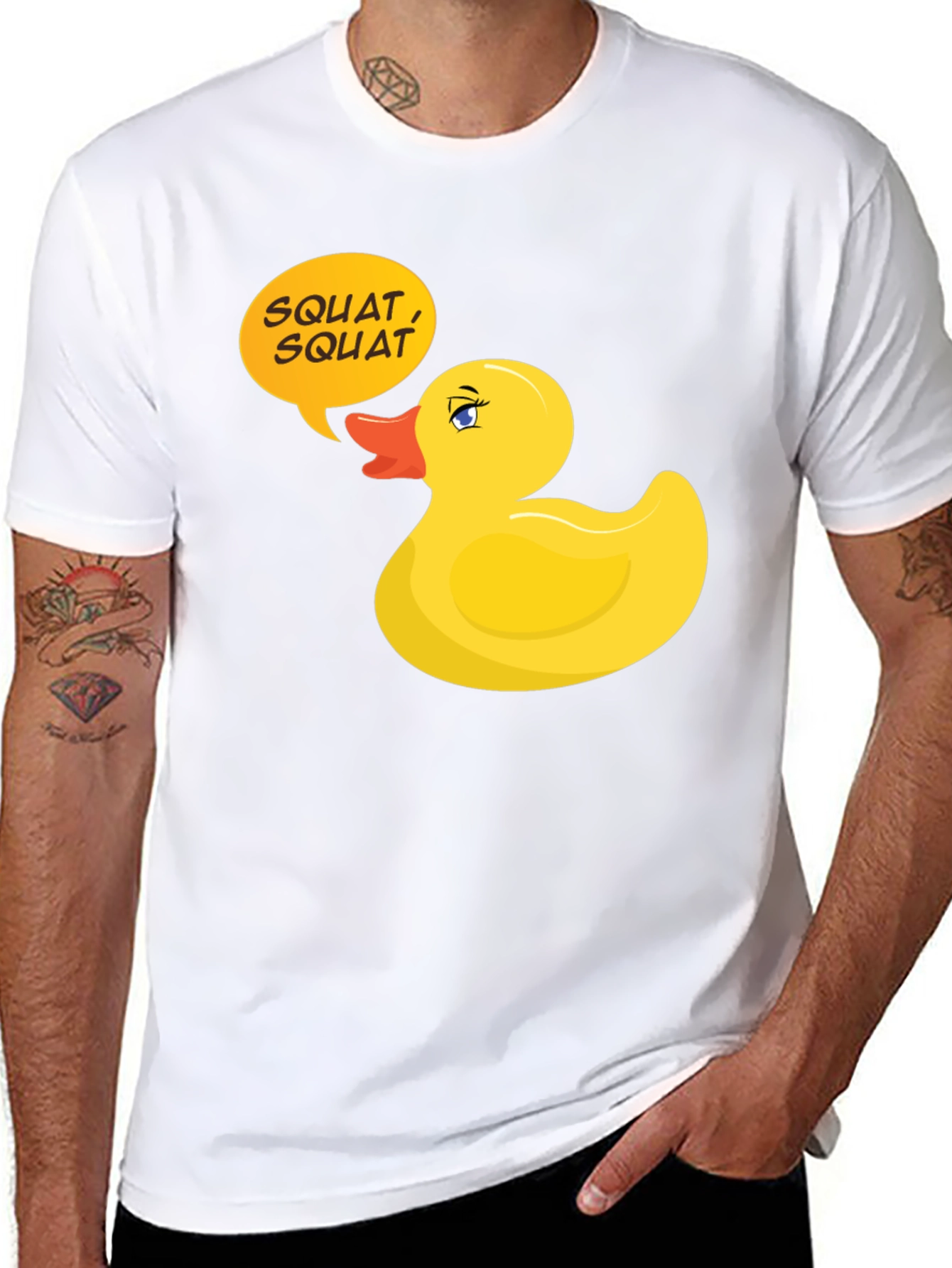 Squat Duck Graphic Tee