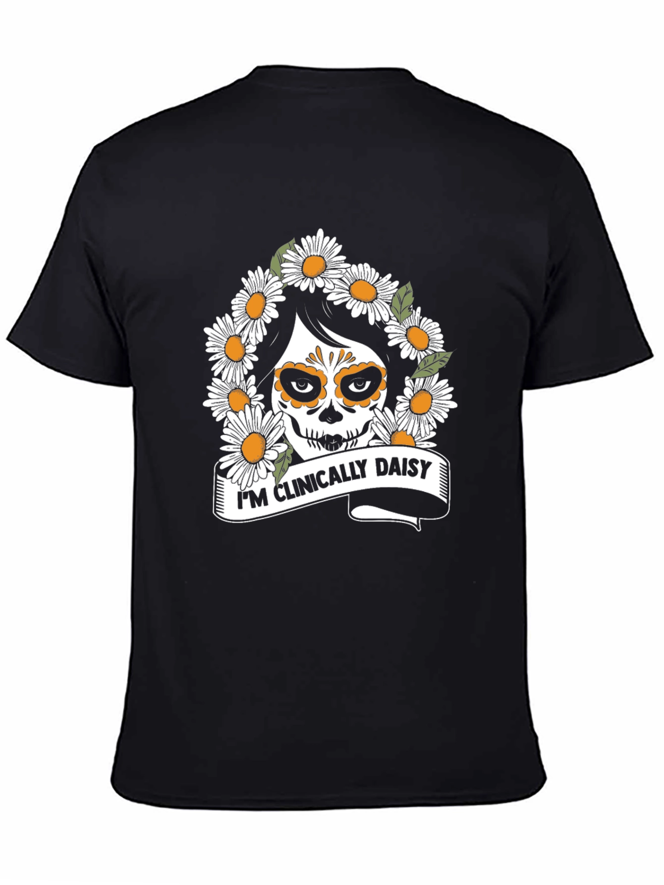 Clinically Daisy Skull T-Shirt