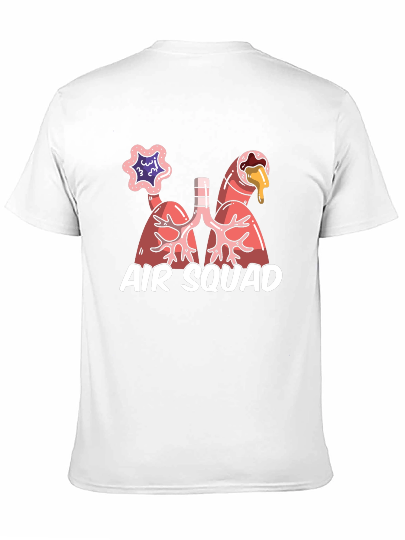 Air Squad Graphic Tee - Lung Anatomy