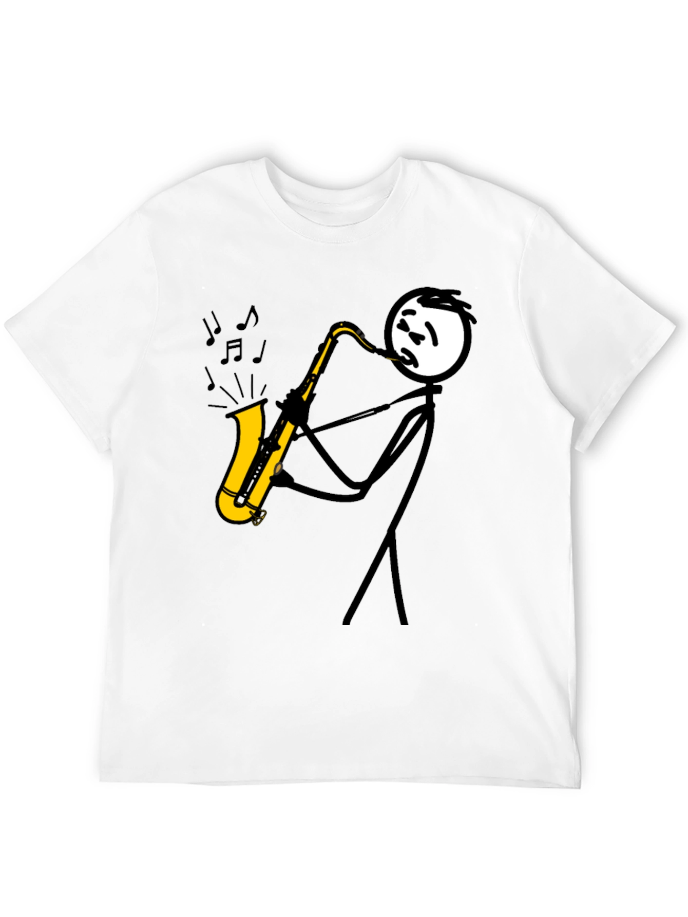 Jazz Player Black T-Shirt