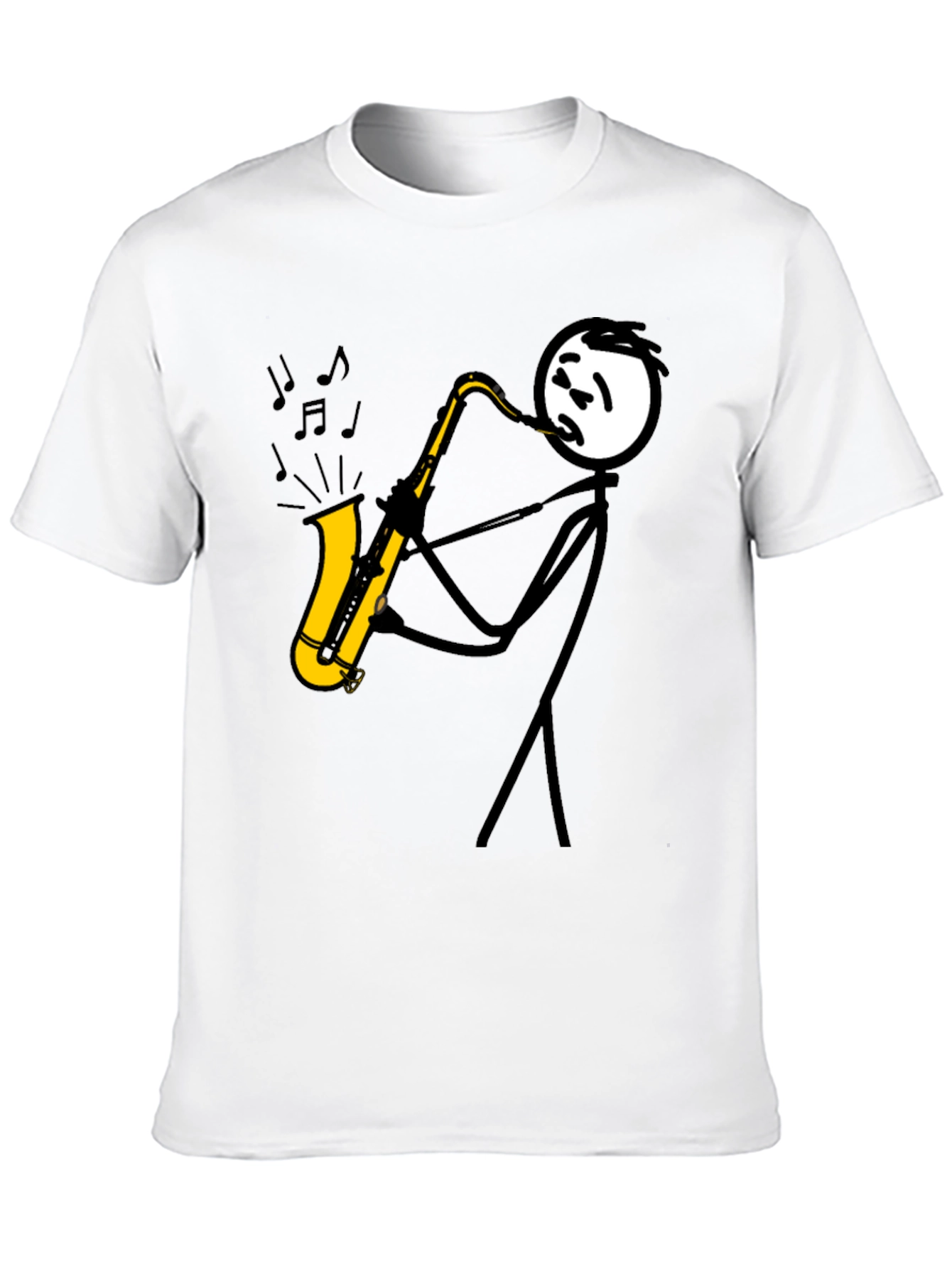 Jazz Player Black T-Shirt