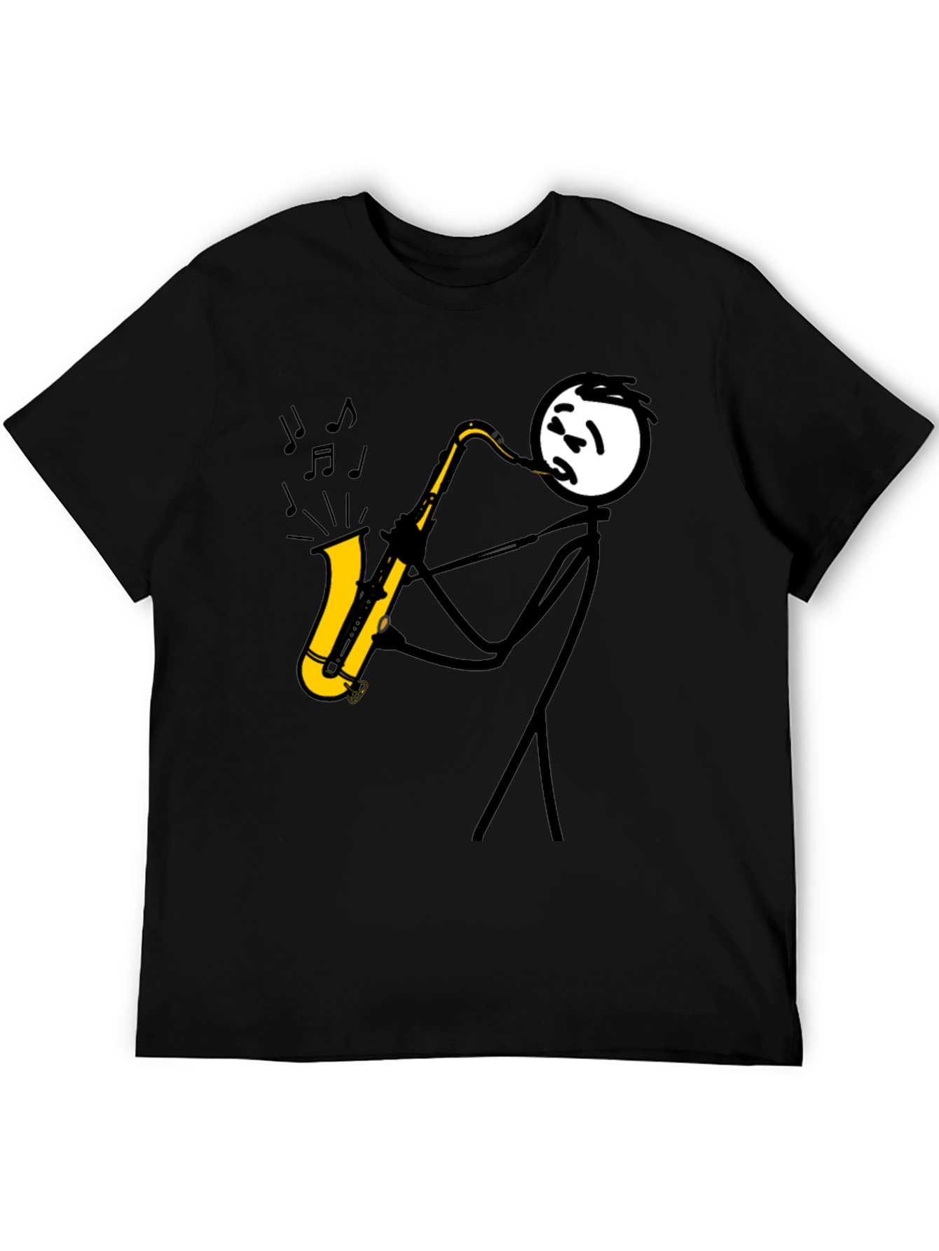 Jazz Player Black T-Shirt