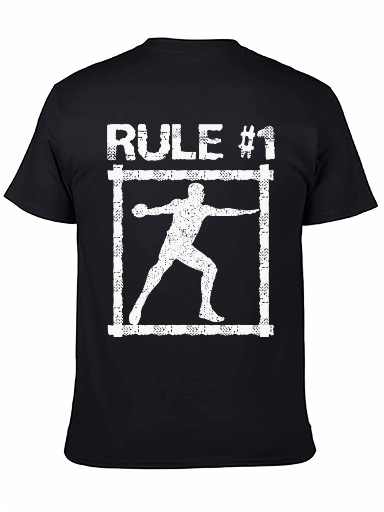 Rule #1 Shot Put T-Shirt - Throwing Athlete Tee