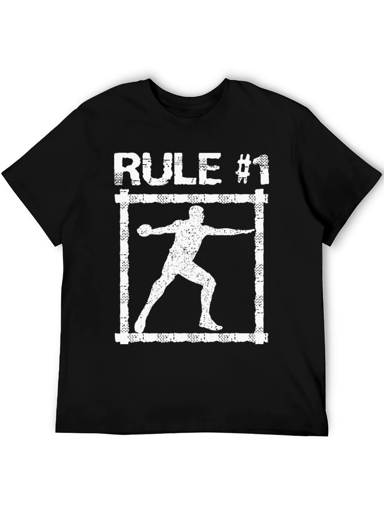 Rule #1 Shot Put T-Shirt - Throwing Athlete Tee
