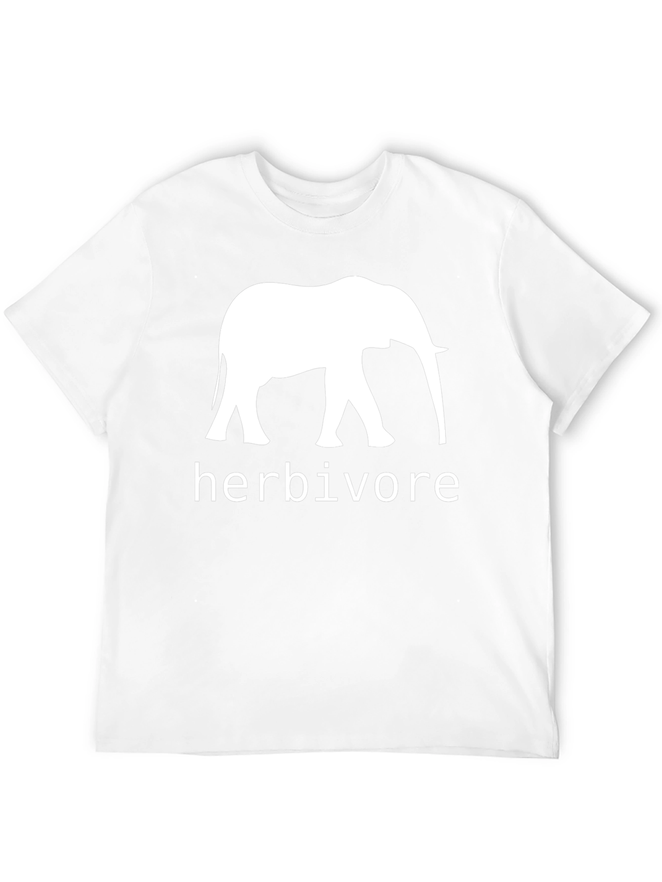 Herbivore Elephant Black T-Shirt