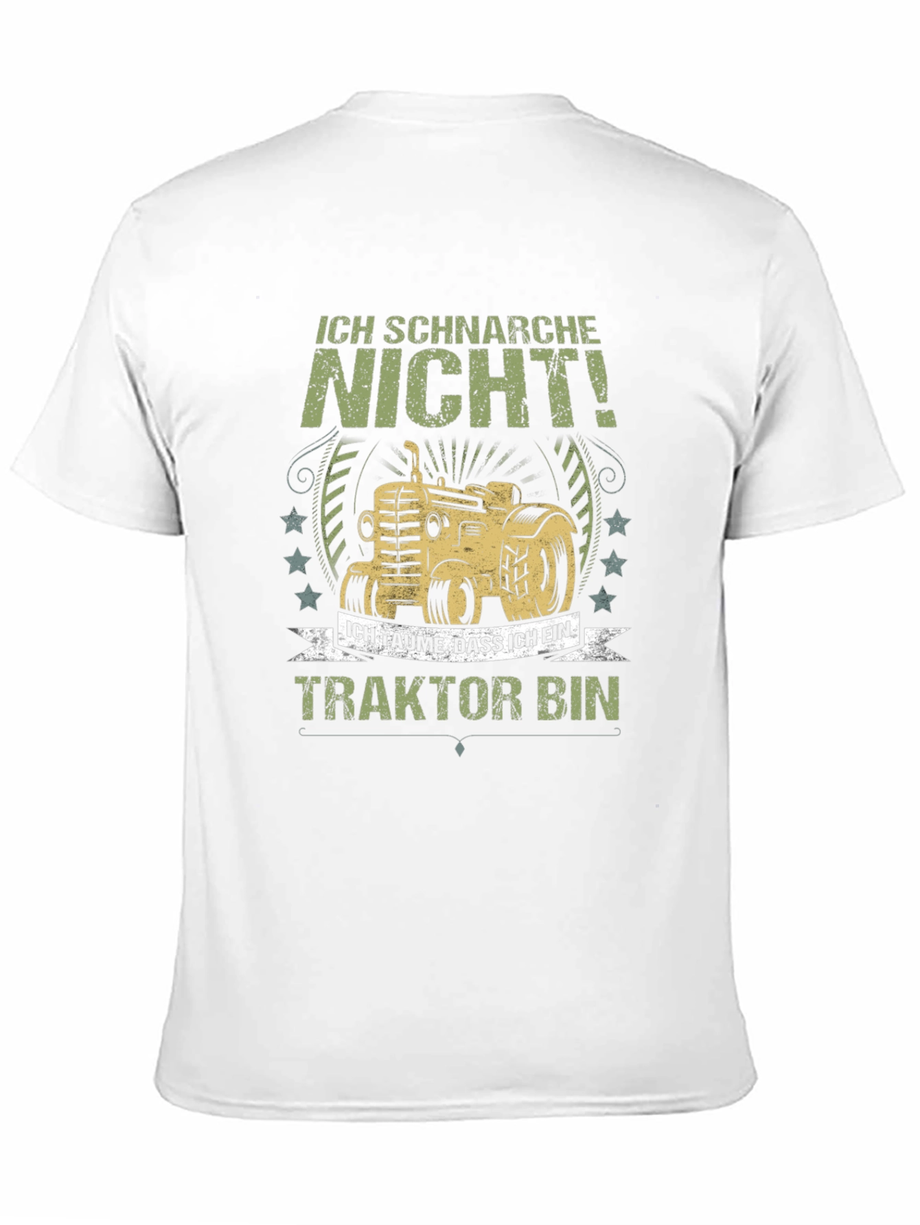 Funny Tractor T-Shirt - I Dont Snore