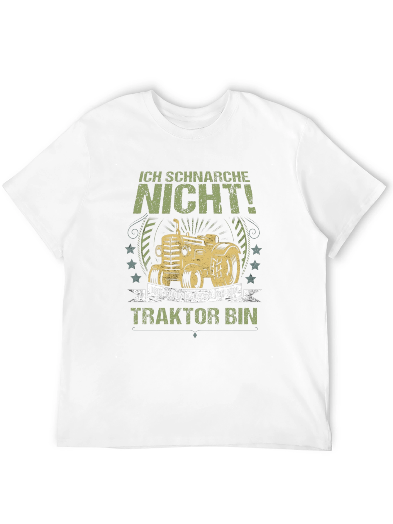 Funny Tractor T-Shirt - I Dont Snore
