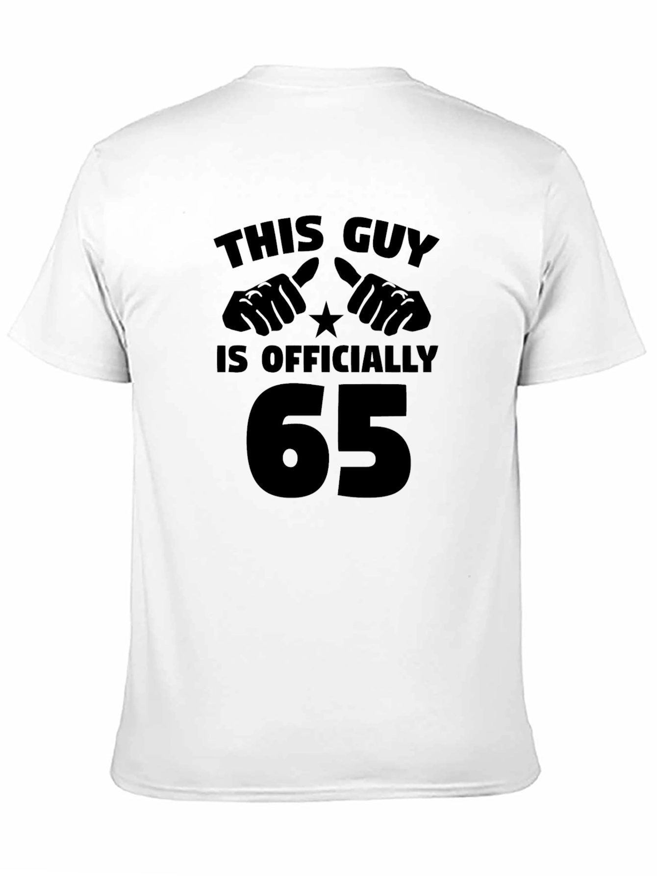 This Guy is Officially 65 - Birthday T-Shirt